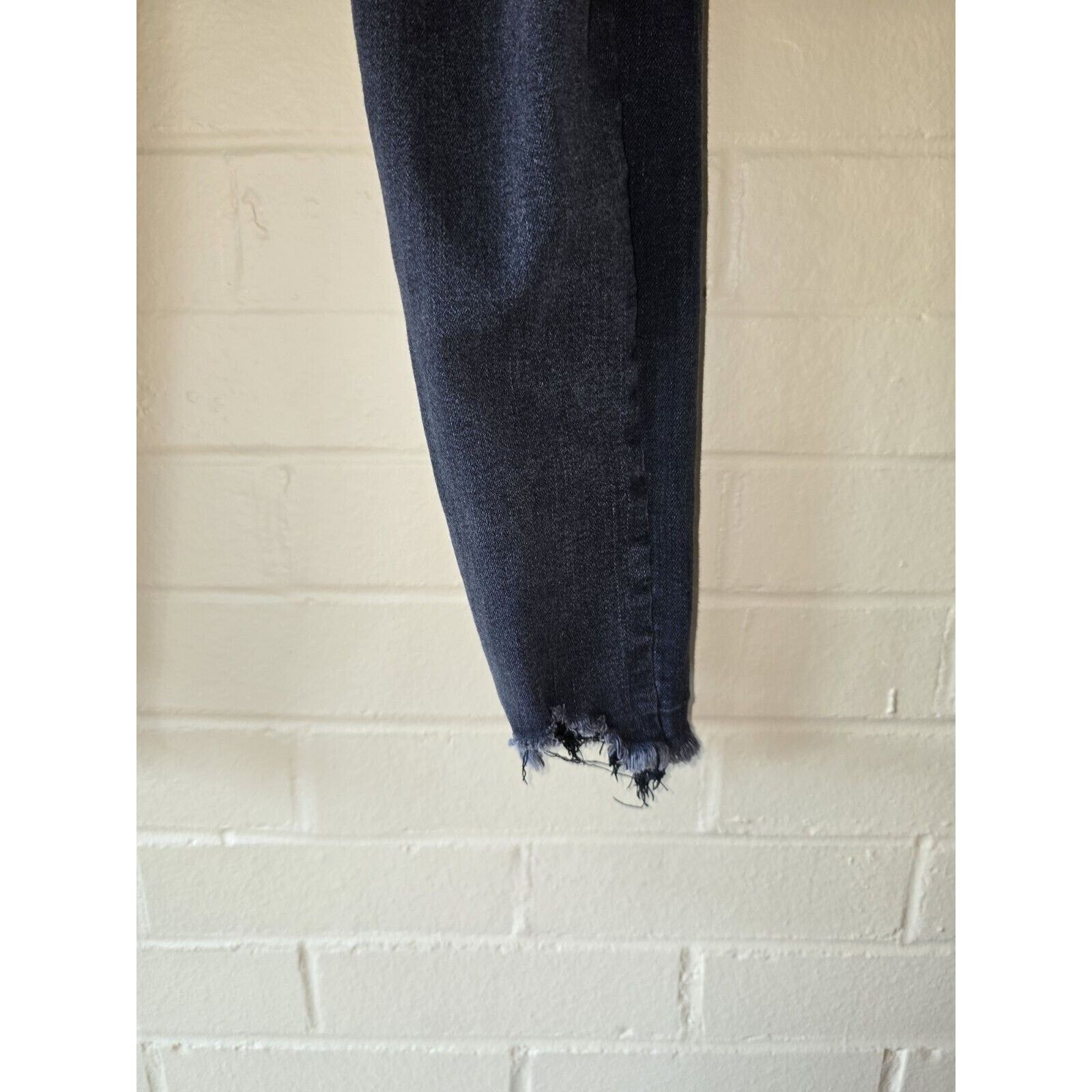 American Eagle Outfitters American Eagle Womens 10 Next Level Women Jeans Black Skinny Size 32" / US 10 / IT 46 - 4 Thumbnail