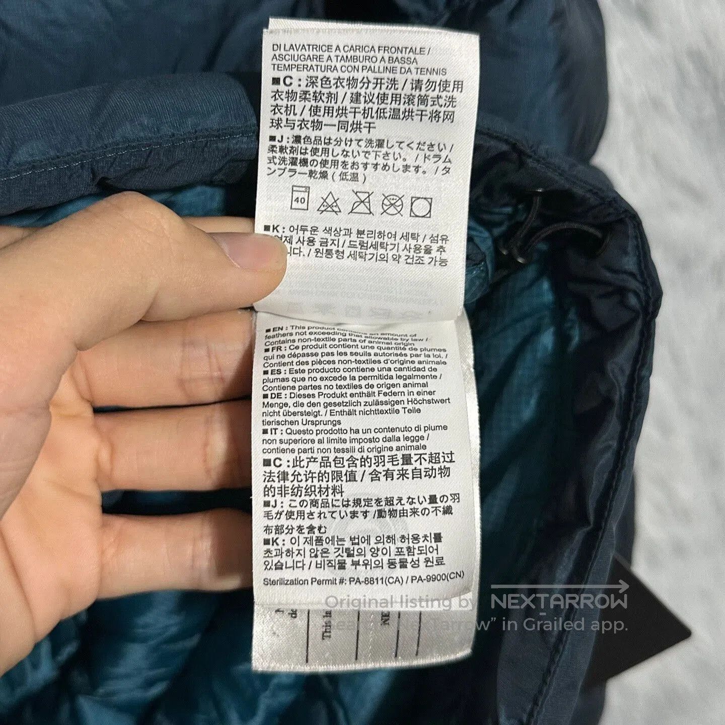 Arc'teryx arcteryx cerium lt hoody jacket in blue. Size US XS / EU 42 / 0 - 8 Thumbnail
