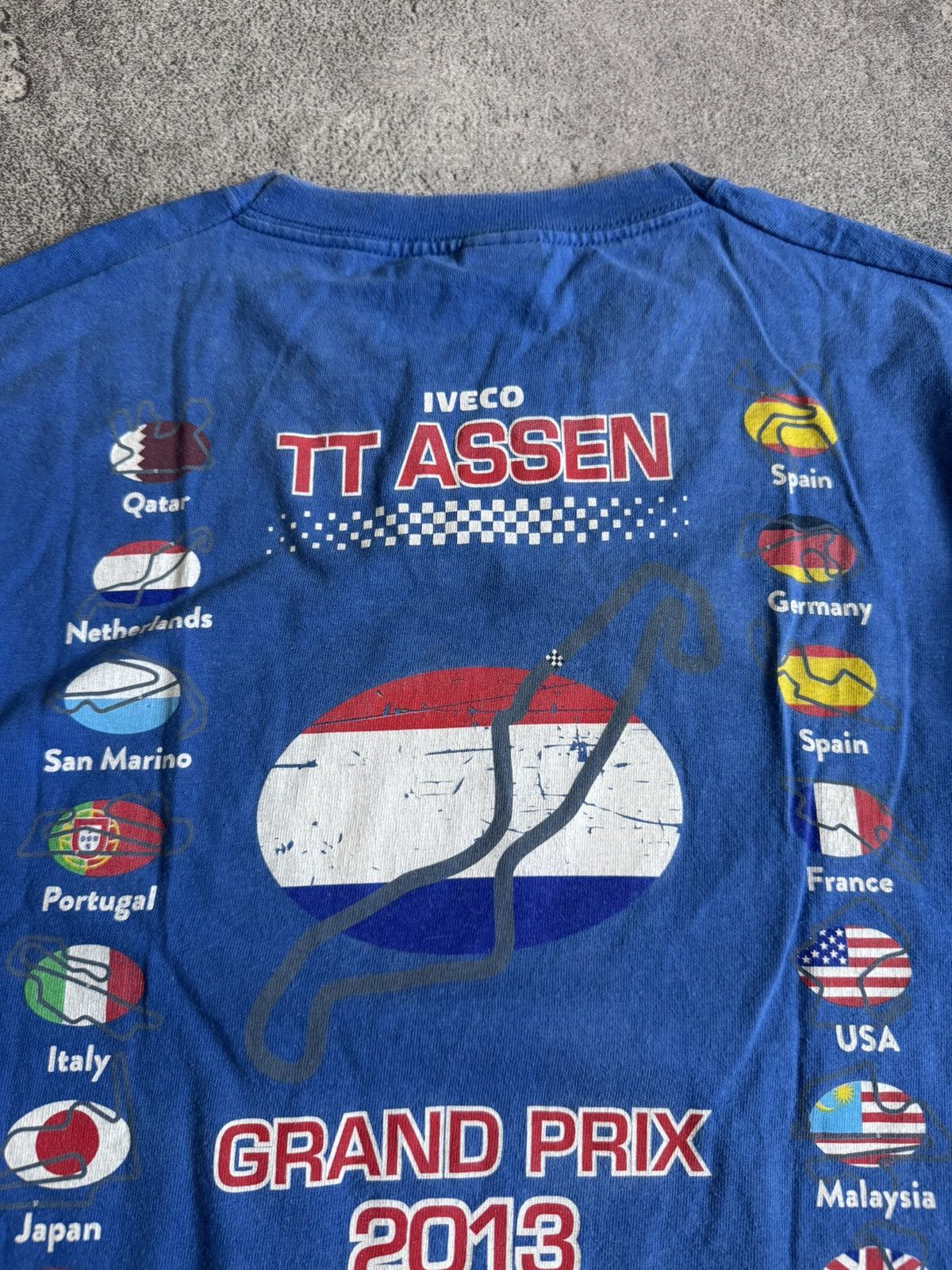 Vintage Grand Prix IVECO Motogp TT ASSEN racing 2013 tshirt tee 00s Size US L / EU 52-54 / 3 - 19 Thumbnail