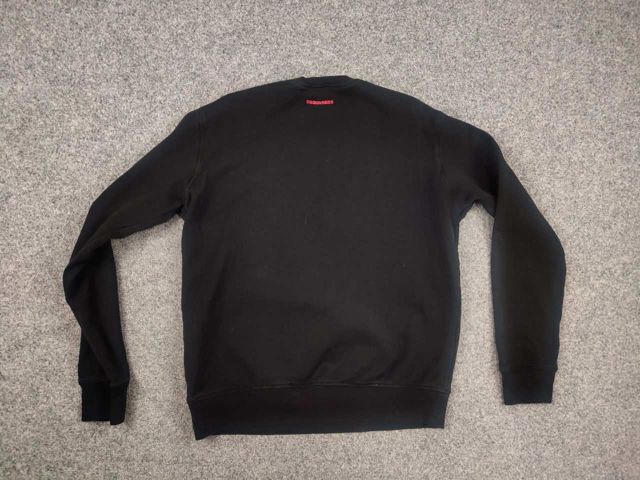 Dsquared2 Dsquared2 Icon Black and Red Box Logo Spellout Sweatshirt Size US L / EU 52-54 / 3 - 11 Thumbnail