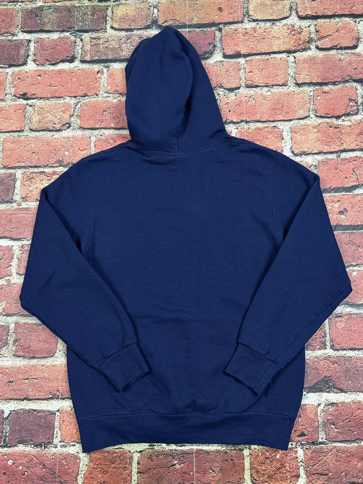 Russell Athletic Vintage Russell Athletic Hoodie Sweatshirt Blank Navy Y2K Size US M / EU 48-50 / 2 - 2 Thumbnail