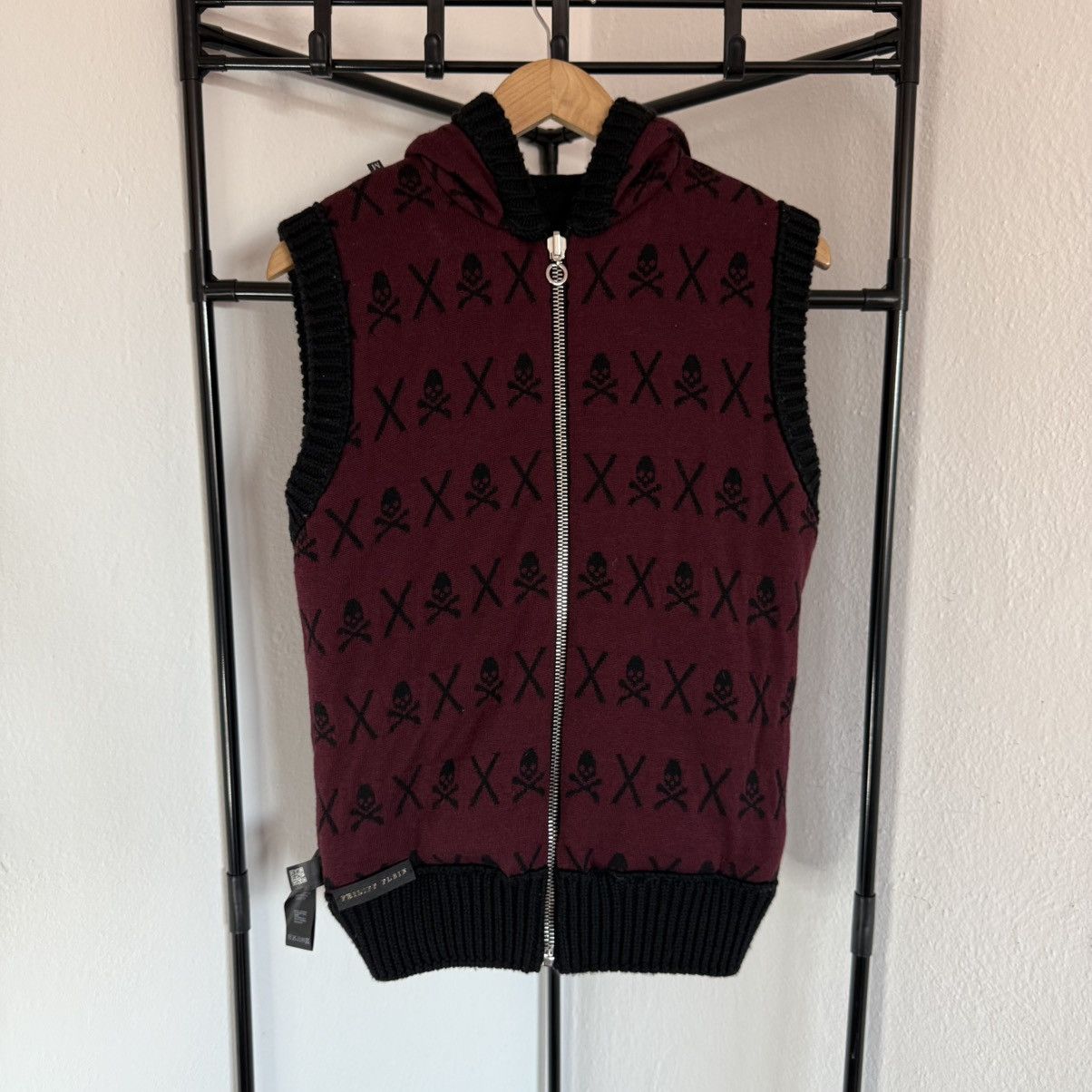Philipp Plein Philipp Plein Black Tab Vest Vintage Luxury Size US M / EU 48-50 / 2 - 4 Thumbnail