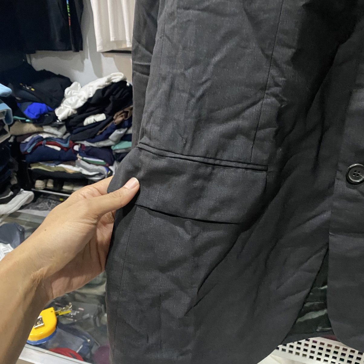 Prada Prada plain black blazer like new Size 48R - 6 Thumbnail