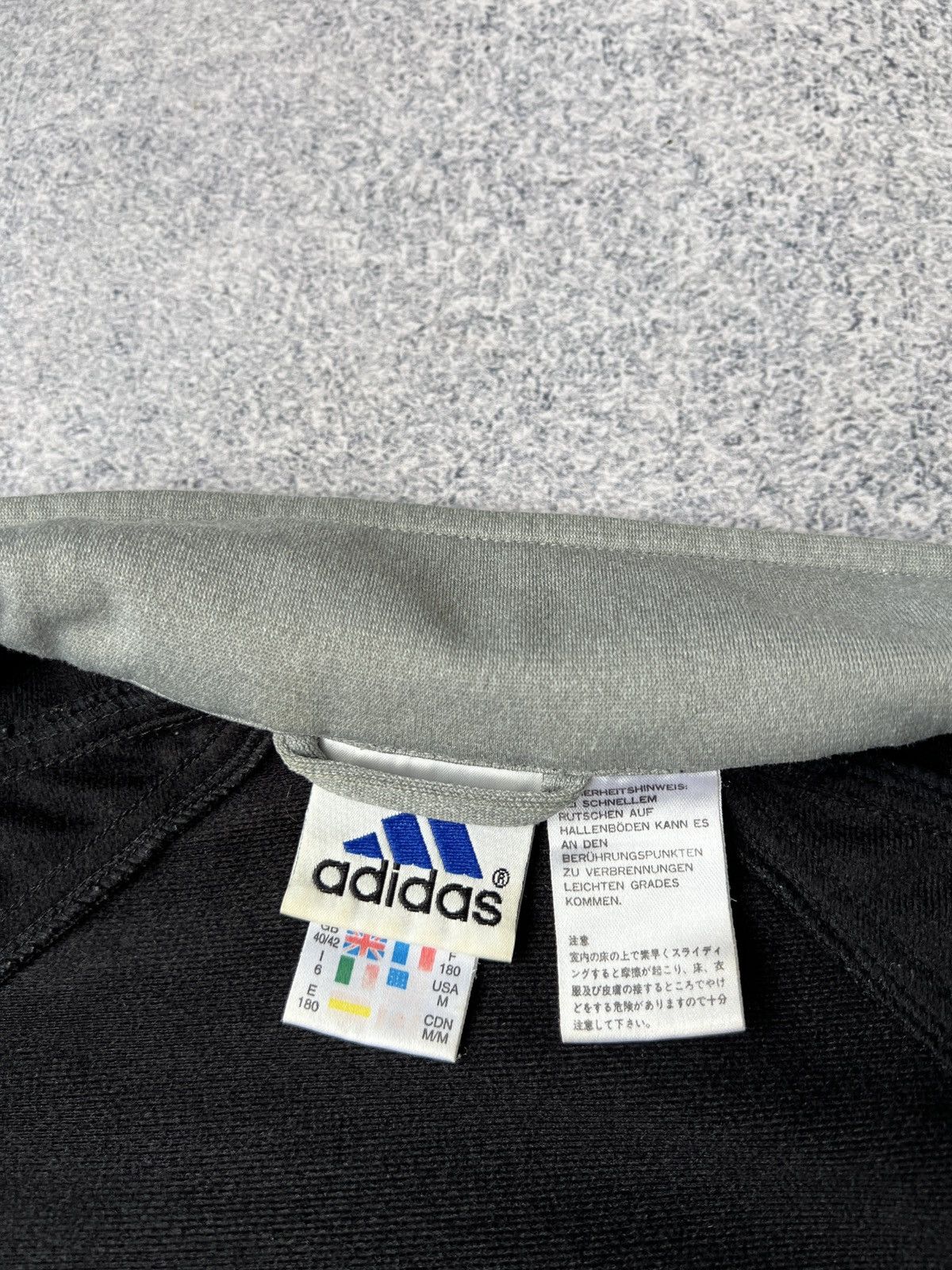 Adidas × Vintage Vintage Adidas 90s style zip sweatshirt Size US M / EU 48-50 / 2 - 8 Thumbnail