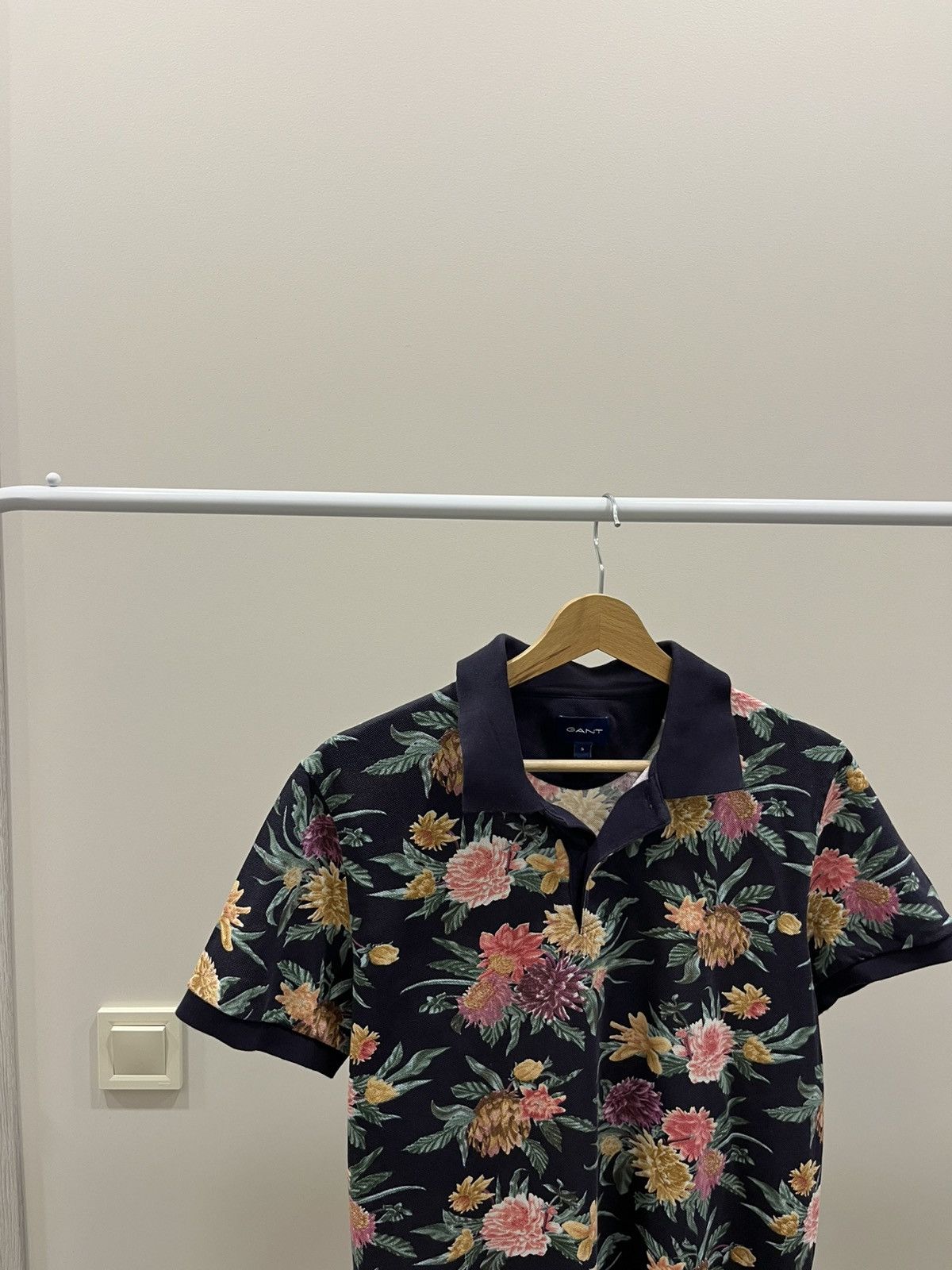 Gant Vintage 90s Y2K GANT Flowers USA Rugby Polo Shirt Large Size US S / EU 44-46 / 1 - 2 Thumbnail