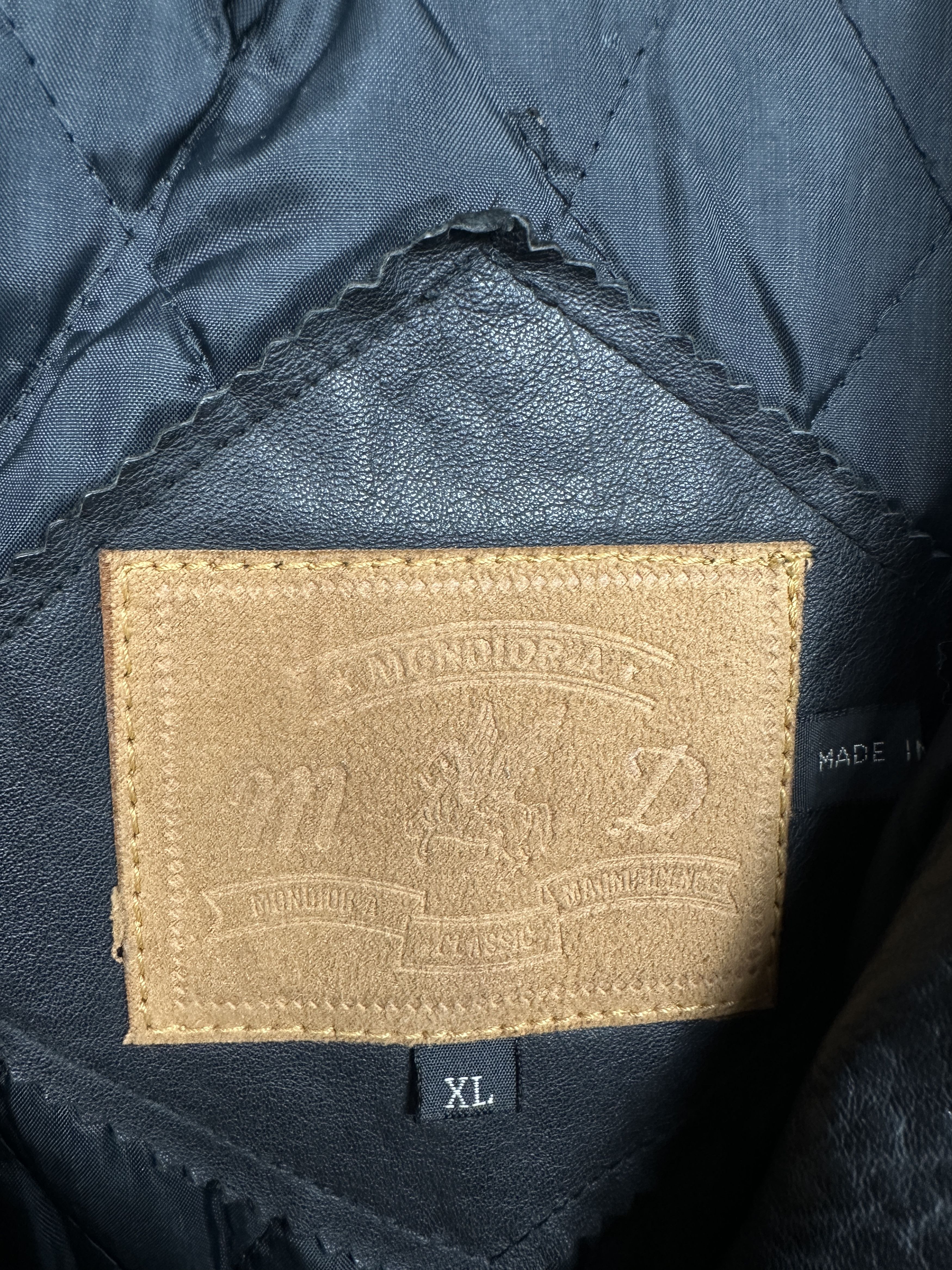 Other M&D Vintage Mens Genuine Leather Jacket Size US XL / EU 56 / 4 - 6 Thumbnail