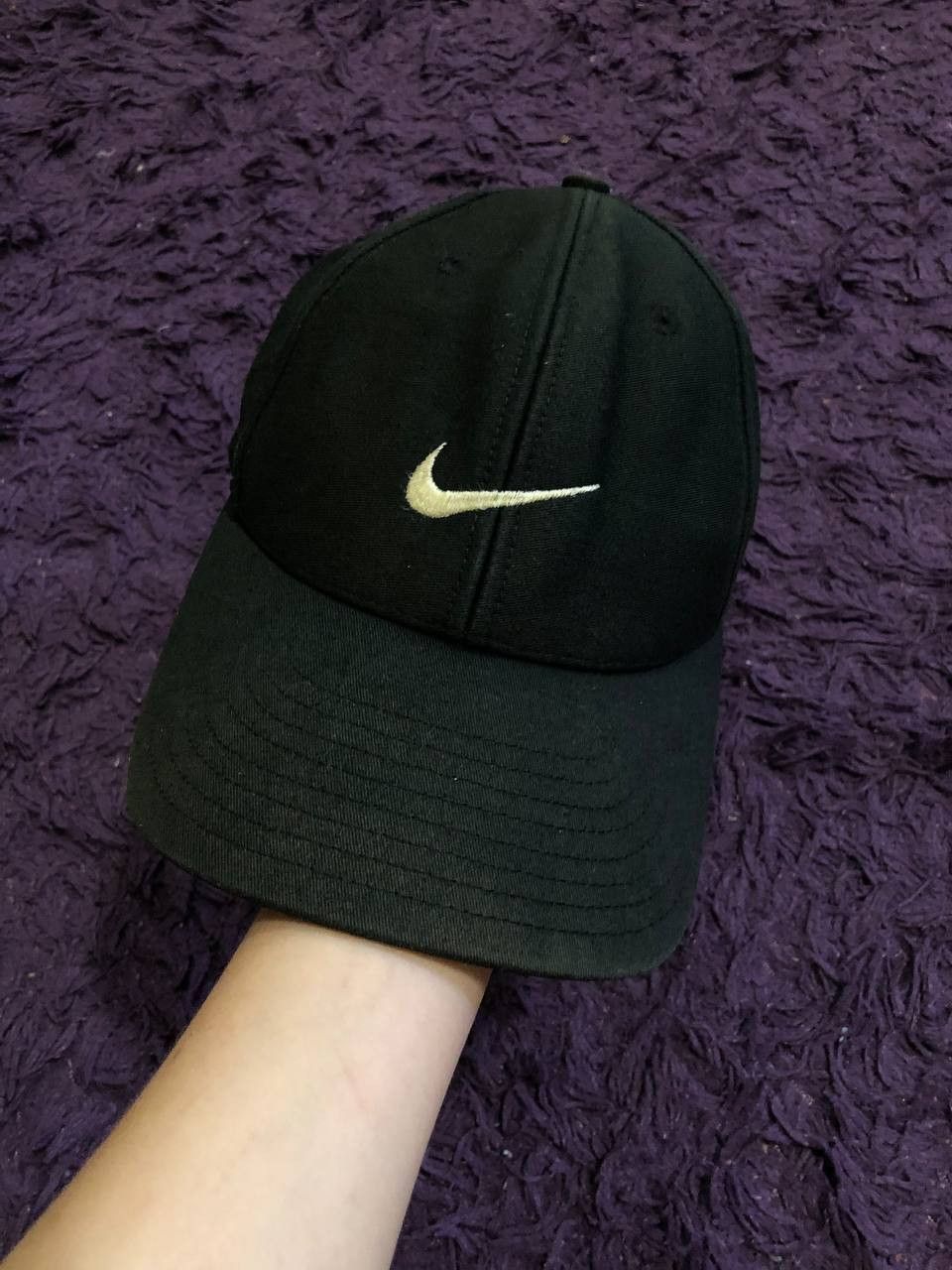 Nike Y2K Nike Golf Hat CAP SWOOSH LOGO Size ONE SIZE - 3 Thumbnail