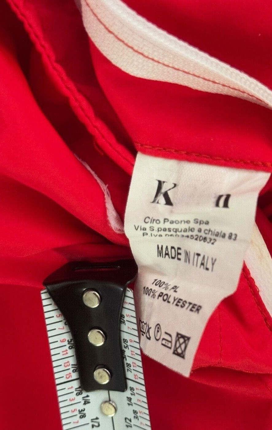 Kiton Kiton Lightweight Packable Red Bomber Jacket L EU 52 Italy Size US L / EU 52-54 / 3 - 6 Thumbnail