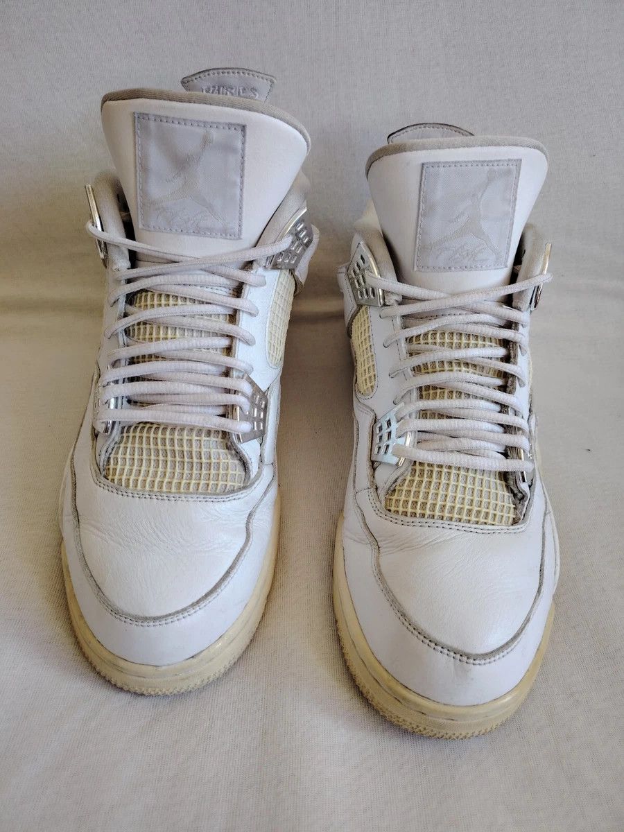 Nike NIKE AIR JORDAN 4 Retro 'PURE MONEY' 308497-100 Size 14 US Size US 14 / EU 47 - 3 Thumbnail