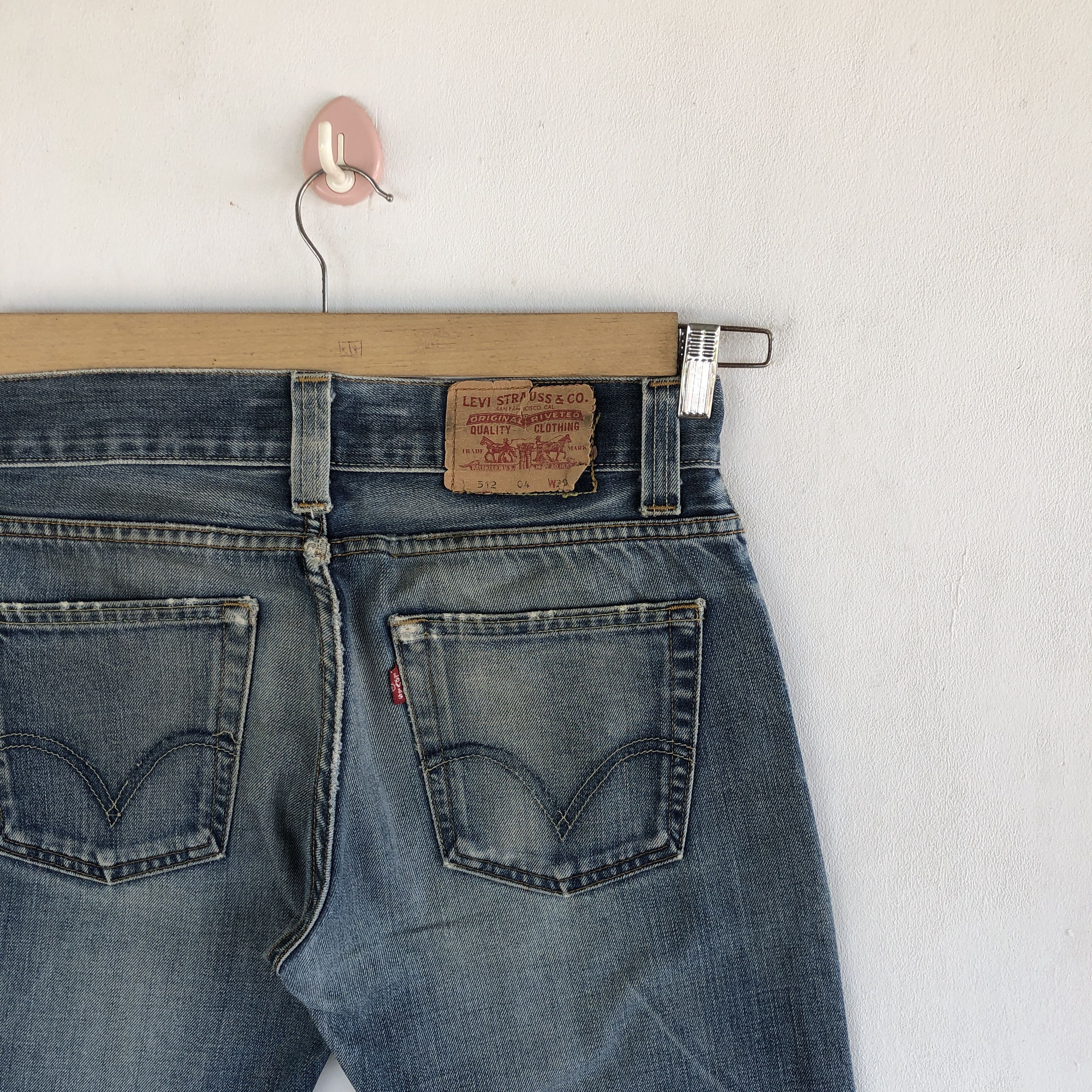 Levi's × Vintage RARE! Vintage Levi's Bootcut Jeans Flare Button Fly Denim Size US 30 / EU 46 - 5 Thumbnail