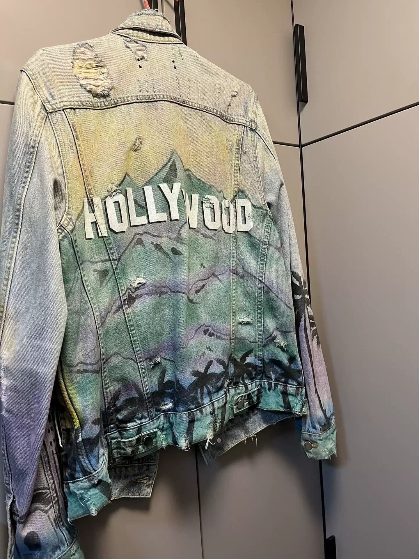 Amiri AMIRI Hollywood Trucker JKT-2506 Size US M / EU 48-50 / 2 - 2 Thumbnail