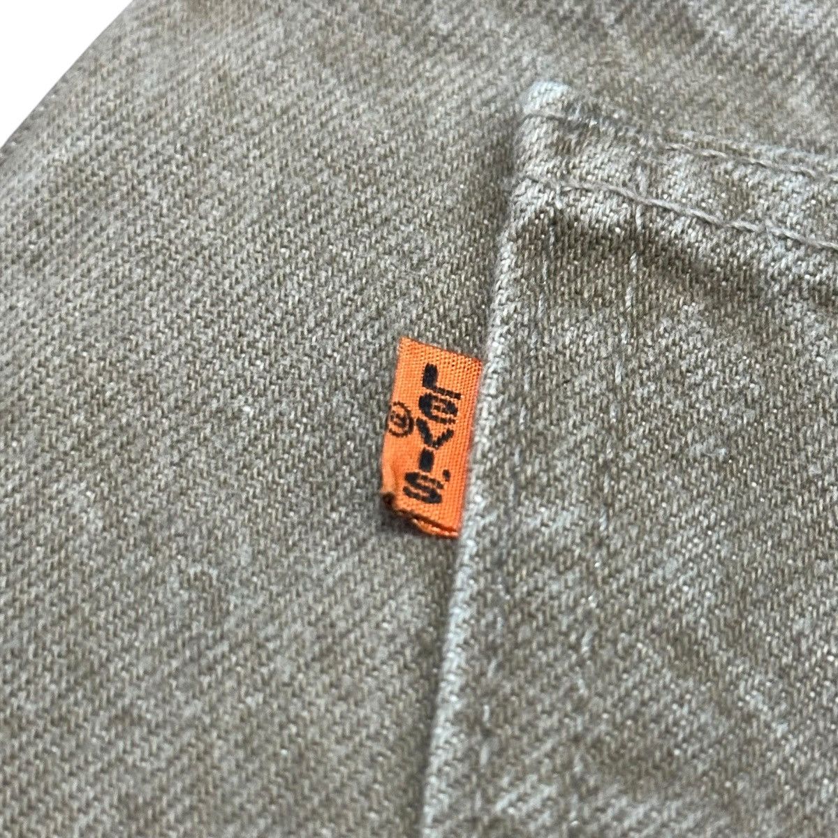 Levi's Levi’s Orange Tab 550 USA 90s Denim Olive Green 36x32 90s Size US 36 / EU 52 - 6 Thumbnail