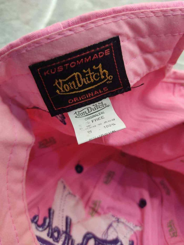 Von Dutch Vintage Von Dutch Distressed Cap Hat Size ONE SIZE - 6 Thumbnail