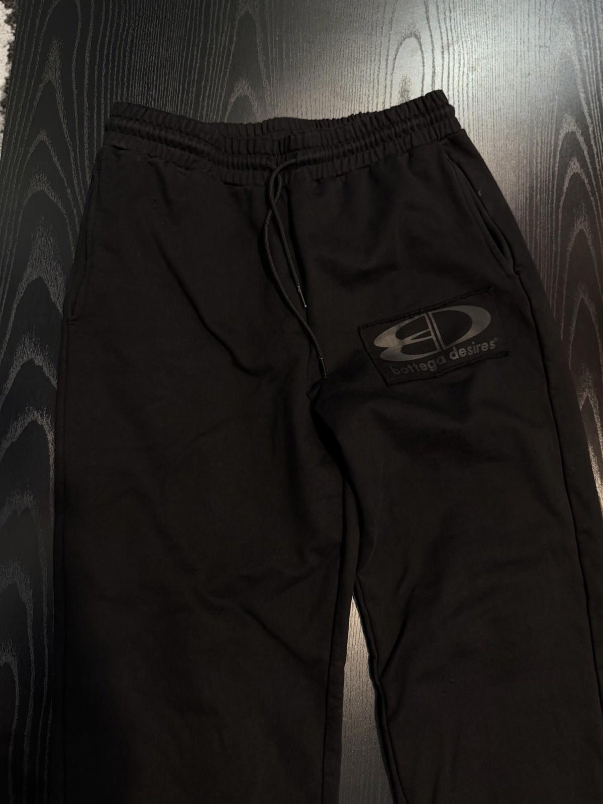 Bottega Veneta Bottega Desires Men’s Size Medium Sweatpants Black Size US 32 / EU 48 - 2 Thumbnail