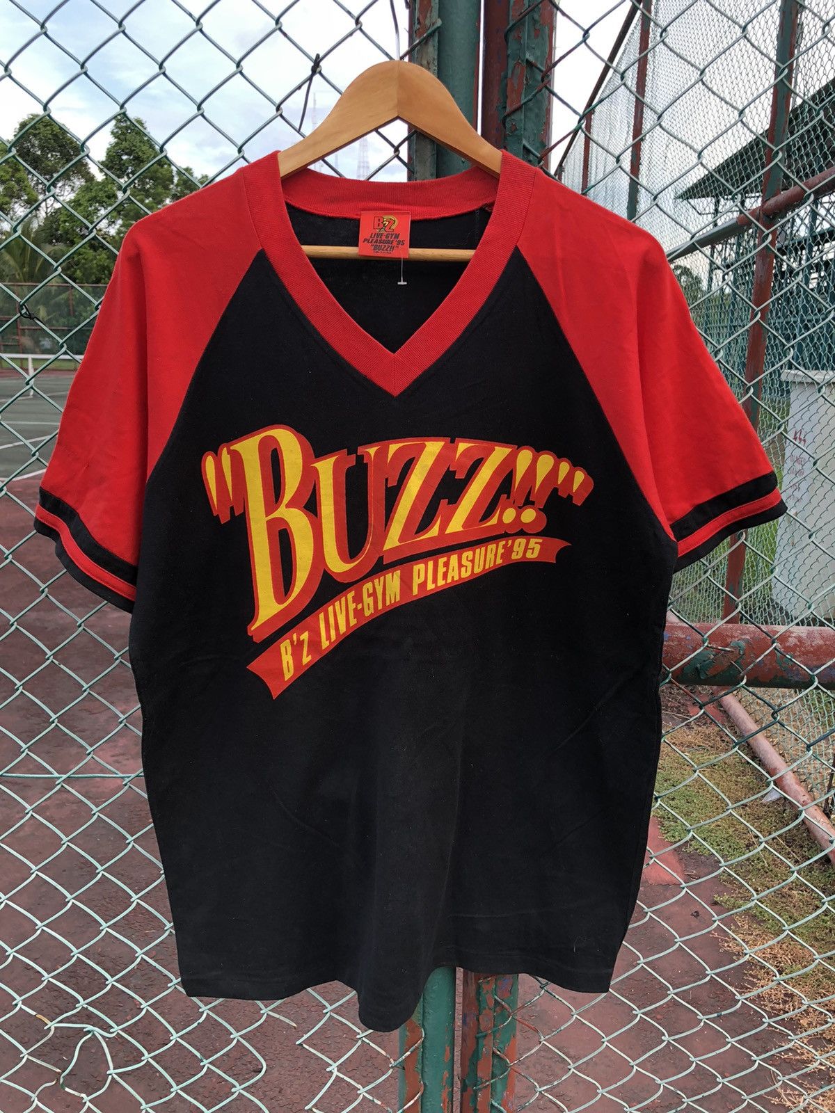 Vintage B'z Live-Gym Pleasure 95 Band Tshirt