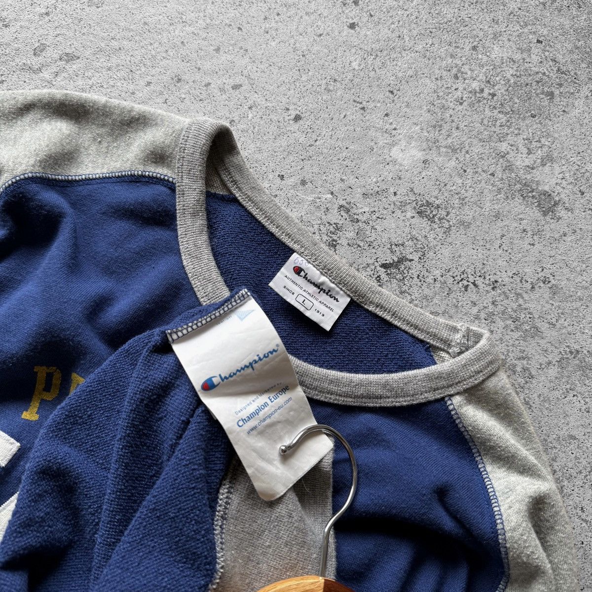 Champion Champion Vintage Property Of Graphic Print Raglan Sweatshirt Size US L / EU 52-54 / 3 - 4 Thumbnail
