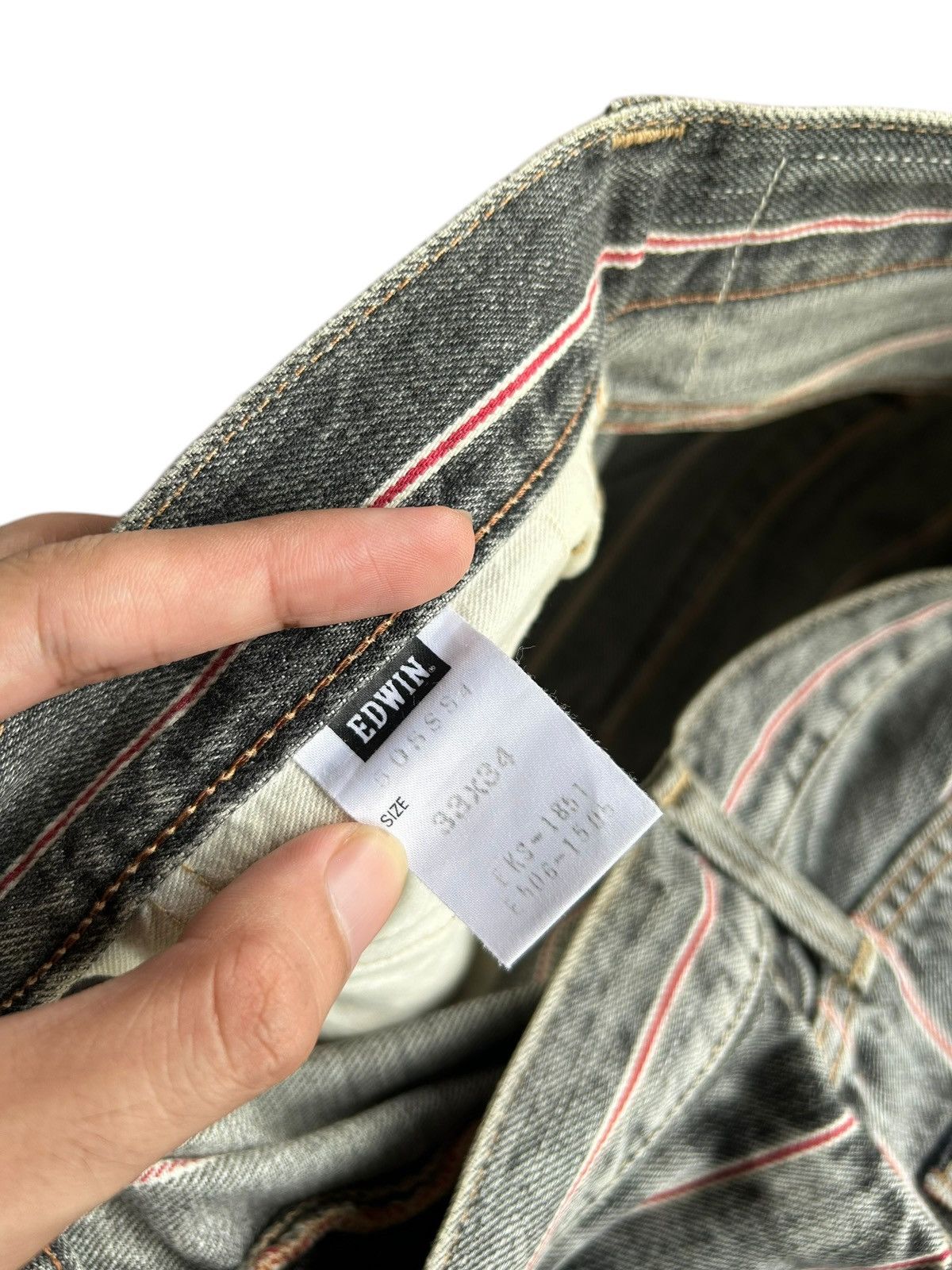 If Six Was Nine × Japanese Brand × Kapital 🔥FLARE EDWIN SELVEDGE🔥 Distressed Denim Size US 32 / EU 48 - 7 Thumbnail
