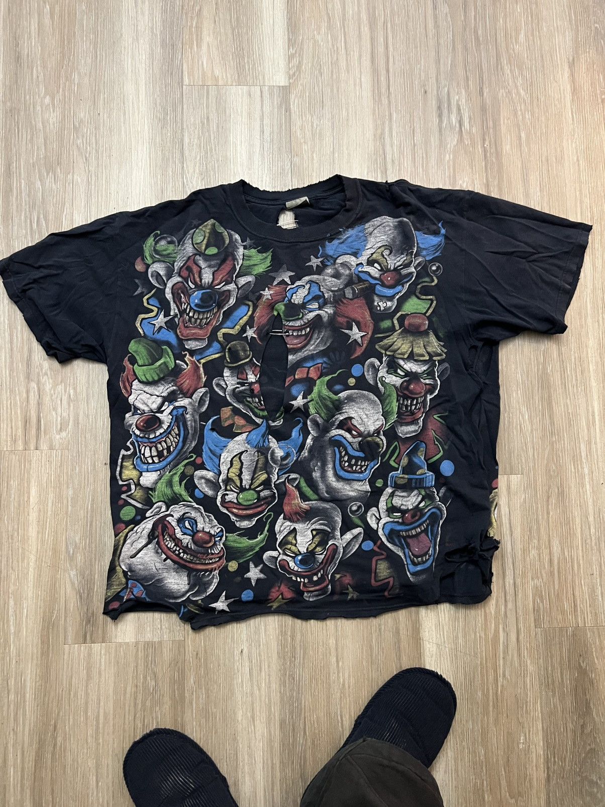 Liquid Blue Thrashed Liquid Blue AOP Clown Shirt Size US XL / EU 56 / 4 - 1 Thumbnail