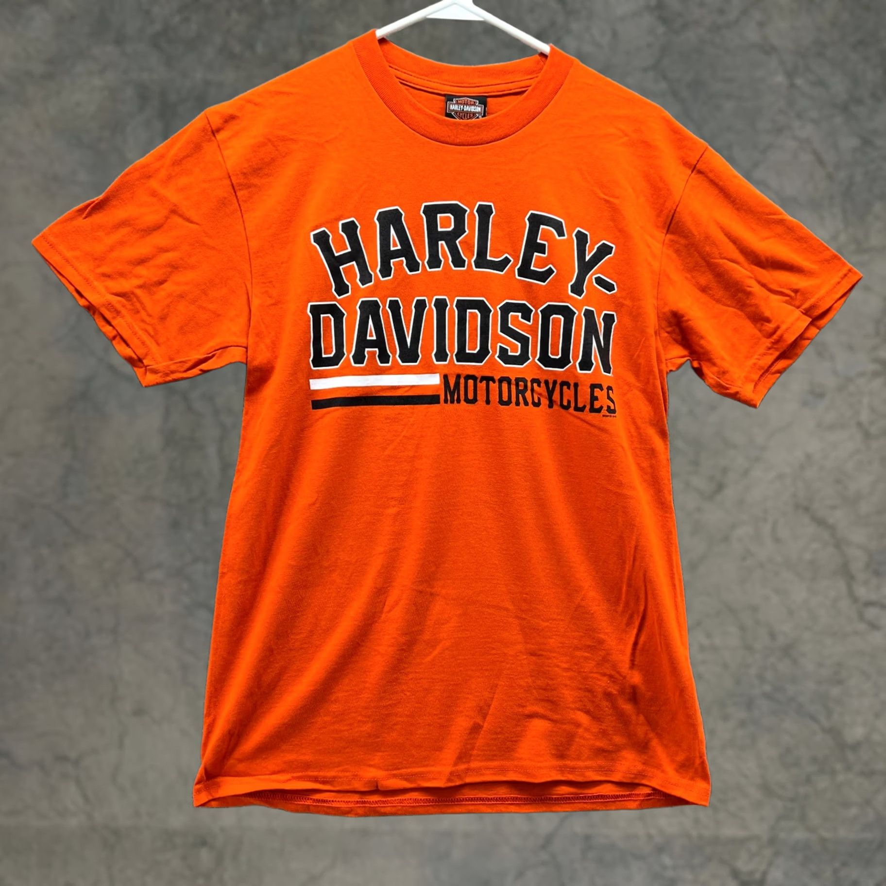 Harley Davidson Harley-Davidson Shirt Men M Orange Tee Biker 2018 Casual T-Shirt Size US M / EU 48-50 / 2 - 1 Thumbnail