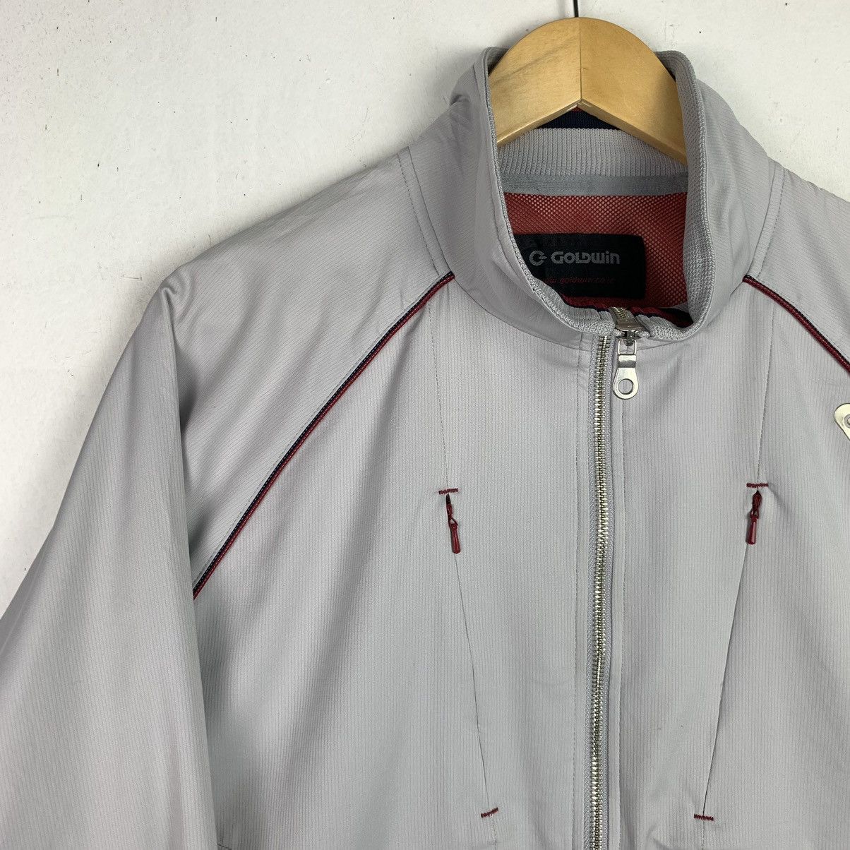 Japanese Brand × Vintage Vintage Goldwin Full Zipper Light Jacket Size US XL / EU 56 / 4 - 5 Thumbnail