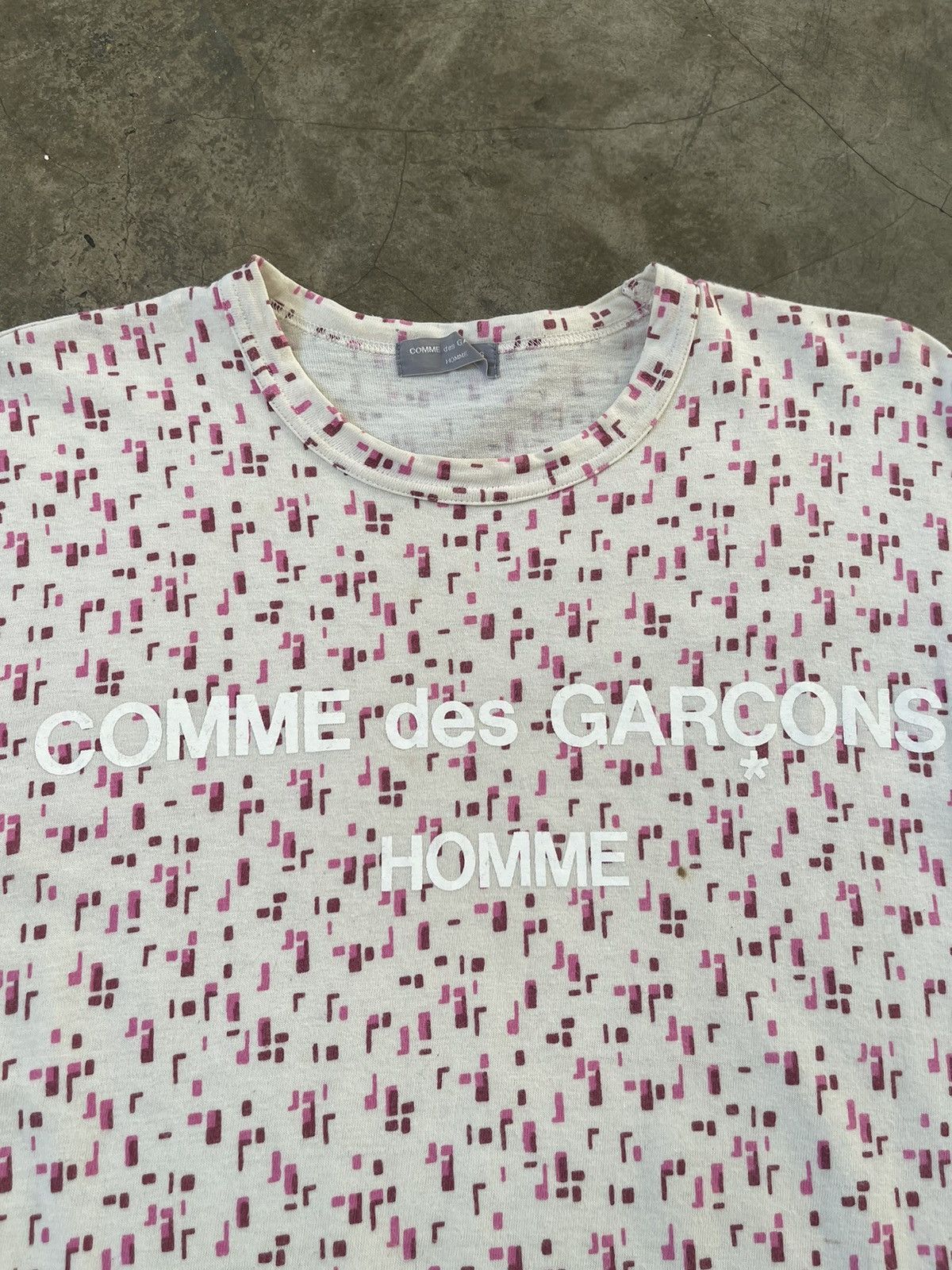Comme des Garcons Homme AD2002 Comme Des Garcons Homme Spellout Size US M / EU 48-50 / 2 - 3 Thumbnail