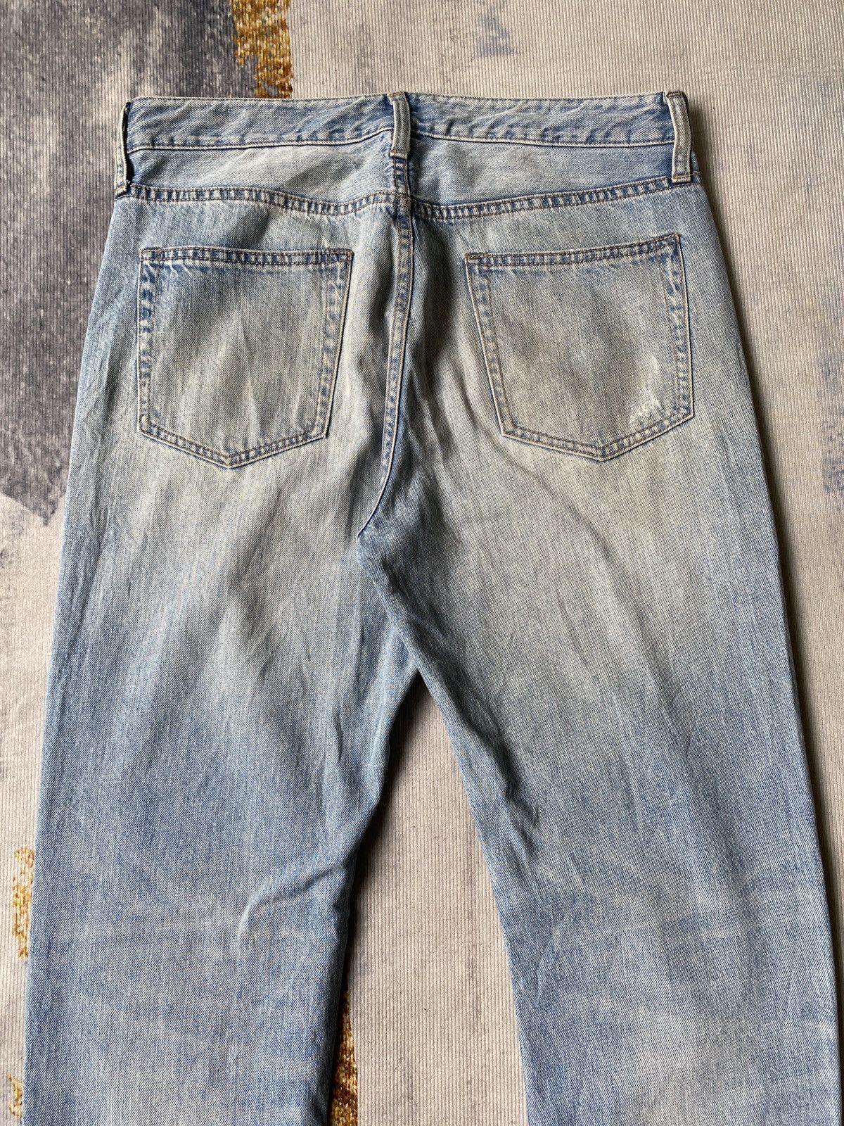 Global Work × Japanese Brand Global Work Japan Distressed Patchwork Design Jeans Size US 32 / EU 48 - 12 Thumbnail