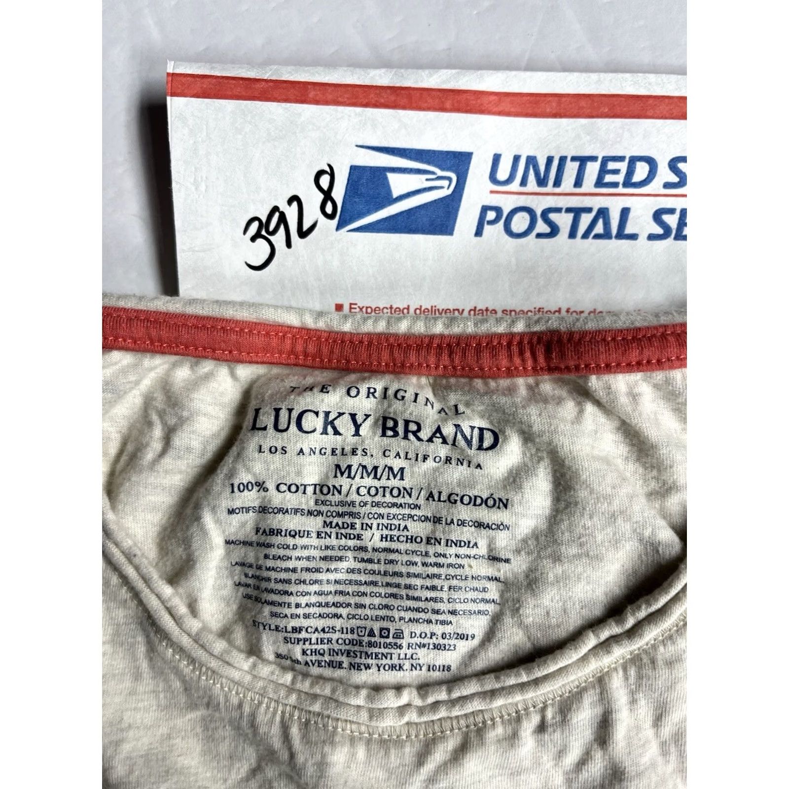 Lucky Brand Lucky Brand Women's Graphic T-Shirt Size M Gray Size M / US 6-8 / IT 42-44 - 8 Thumbnail