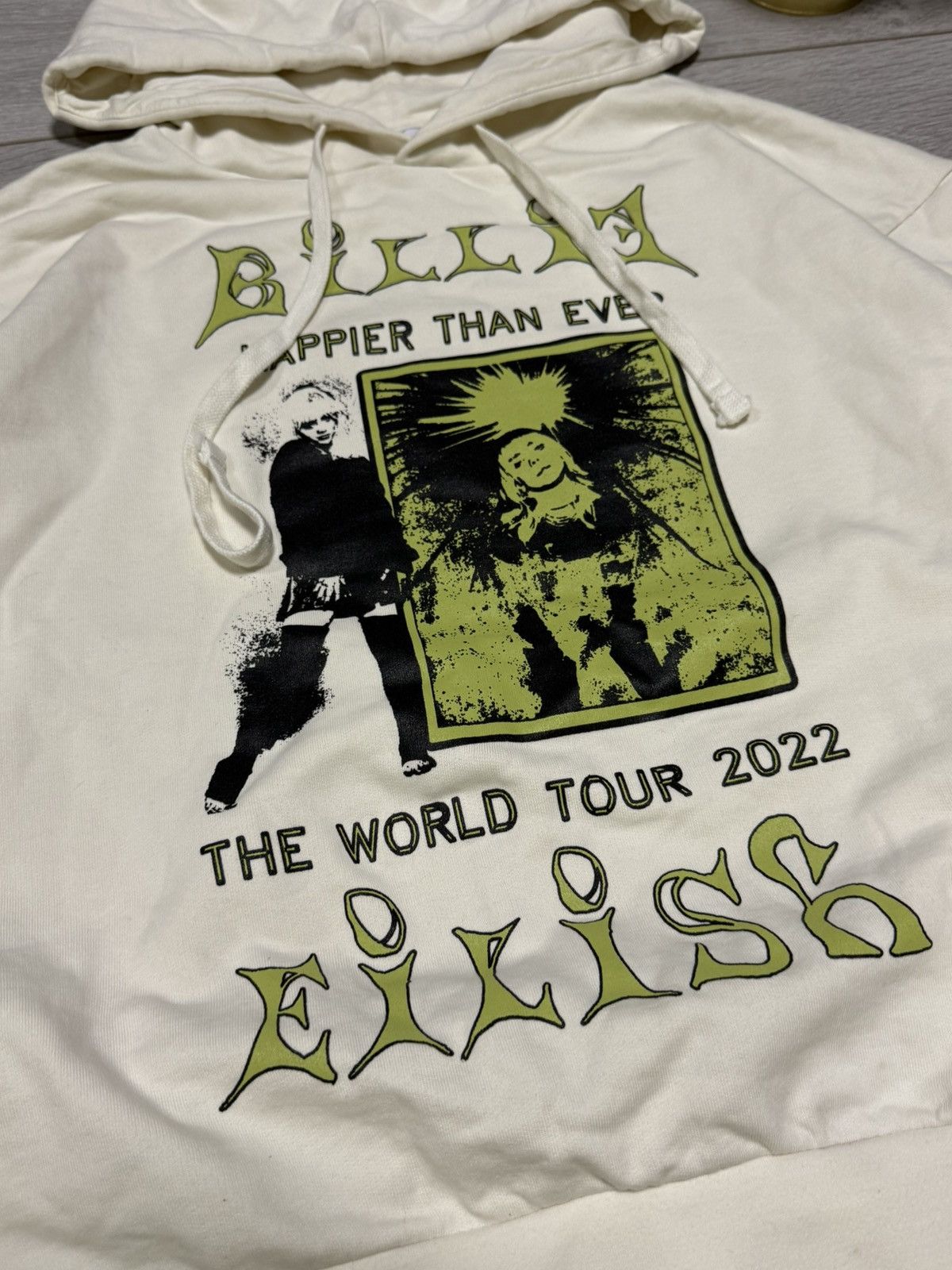 Billie Eilish Billie Eilish happier than ever hoodie 2022 tour Size US L / EU 52-54 / 3 - 8 Thumbnail