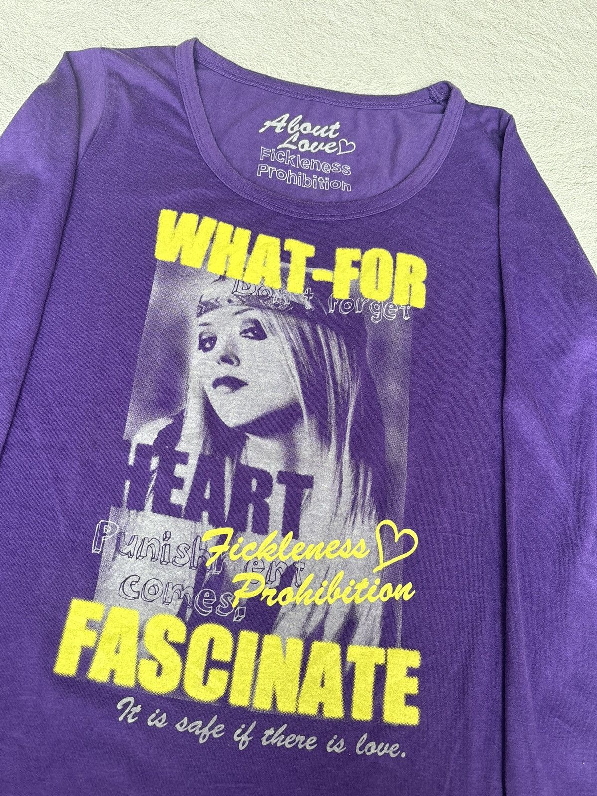 Hysteric Glamour Y2k about love hysteric style longsleeve Size L / US 10 / IT 46 - 3 Thumbnail