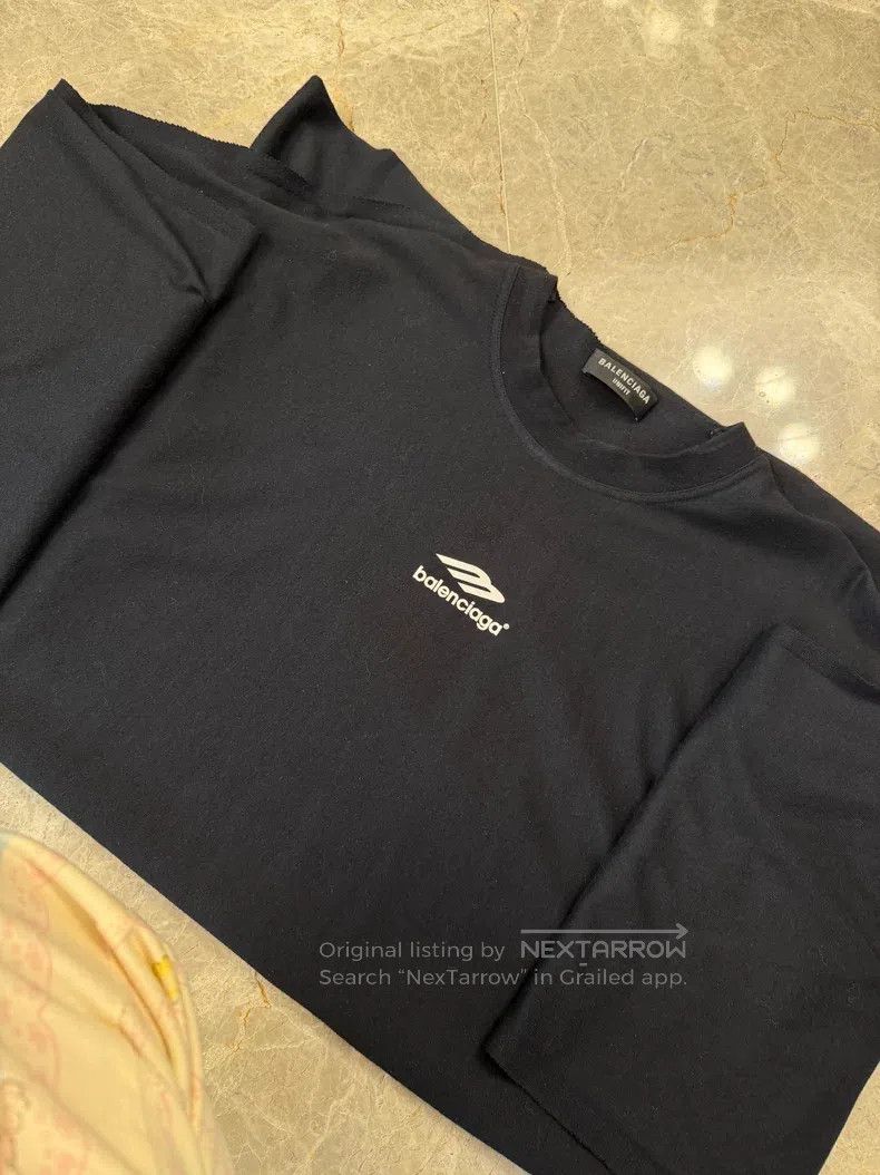 Balenciaga Balenciaga Long Sleeve Black Size US M / EU 48-50 / 2 - 2 Thumbnail