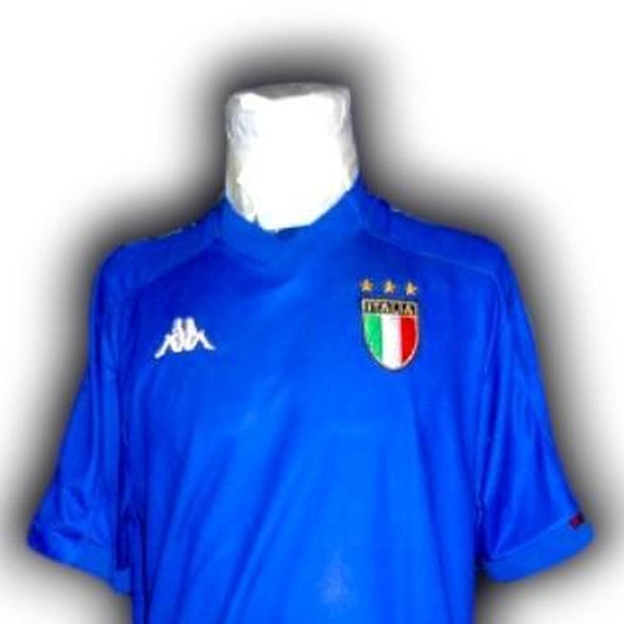 Kappa Italy Italia 1999 2000 Home Shirt Jersey Size US L / EU 52-54 / 3 - 1 Thumbnail