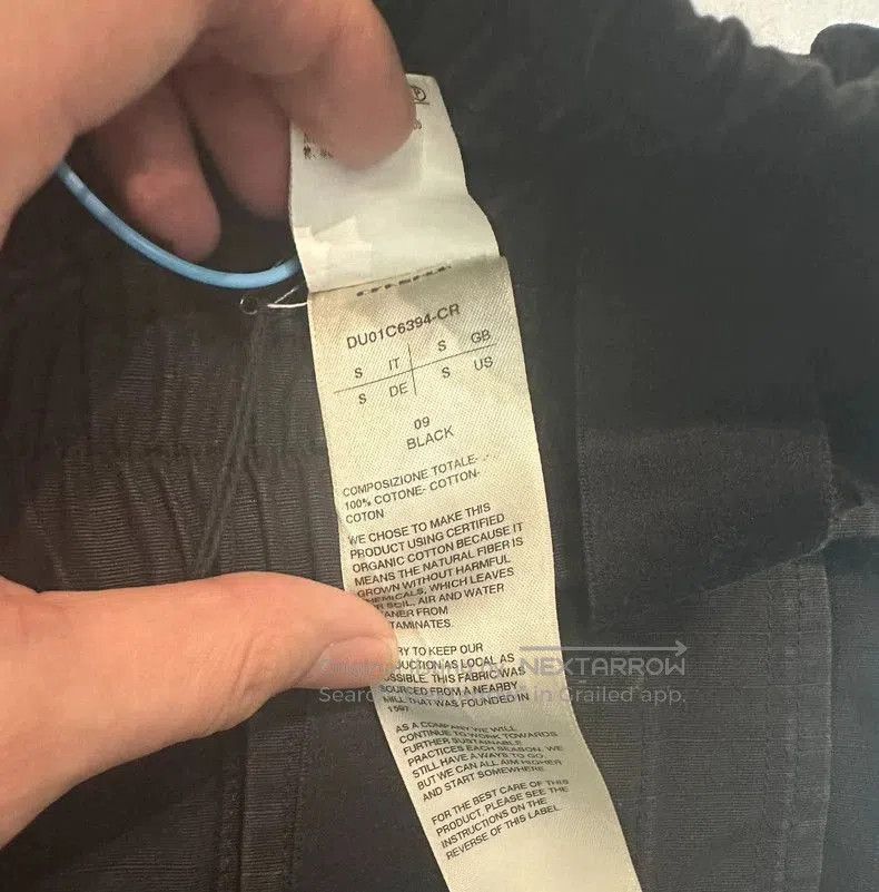 Rick Owens Rick Owens Black Cargo Pants for Men. Size US 30 / EU 46 - 2 Thumbnail