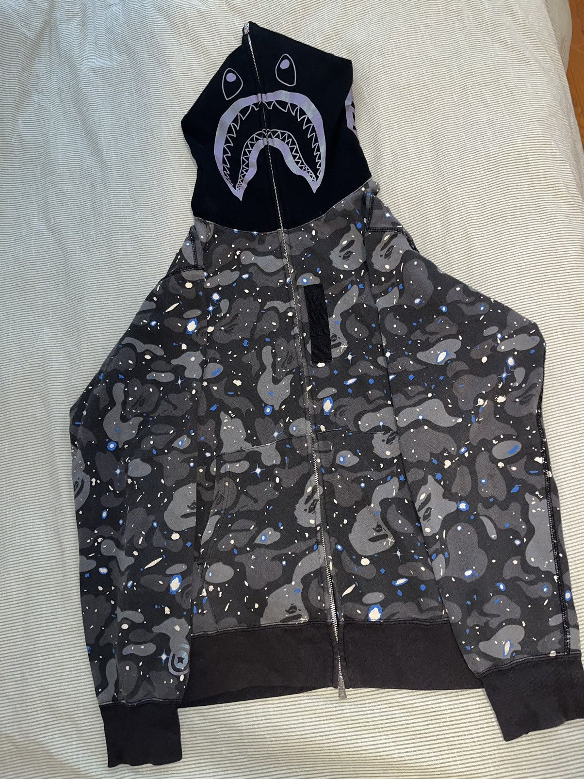 Bape Bape space camo Zip up | Grailed