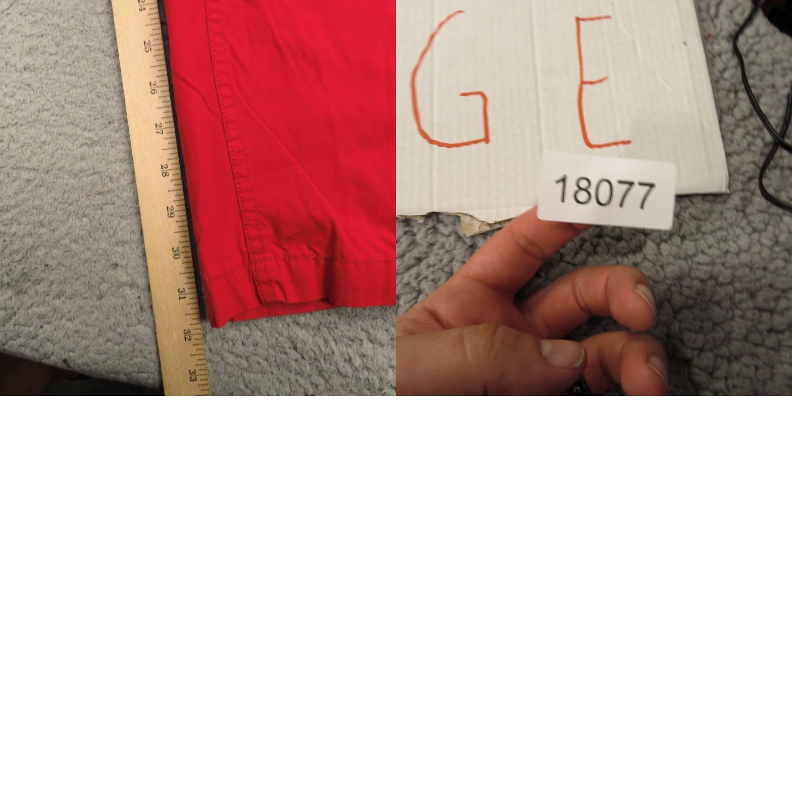 Tommy Hilfiger VINTAGE Tommy Hilfiger Baggy Pants Mens XL Y2K 10" Leg Opening Wide-Leg Grunge Tear Away 90s USA Skater Hip Hop Sports Track Pants Red Size US 36 / EU 52 - 10 Thumbnail