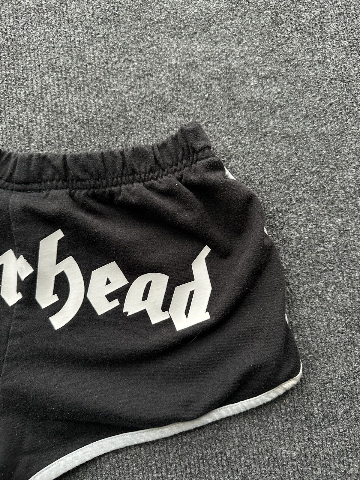 Other 🚨 MOTORHEAD BIG LOGO WOMEN SHORTS BLACK BAND ROCK METAL Size 25" / US 0 / IT 36 - 2 Thumbnail