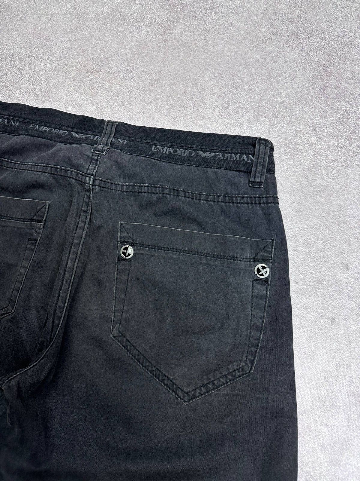 Armani Vintage Armani Avantgarde Baggy Jeans Alyx Style 30 Size US 30 / EU 46 - 5 Thumbnail