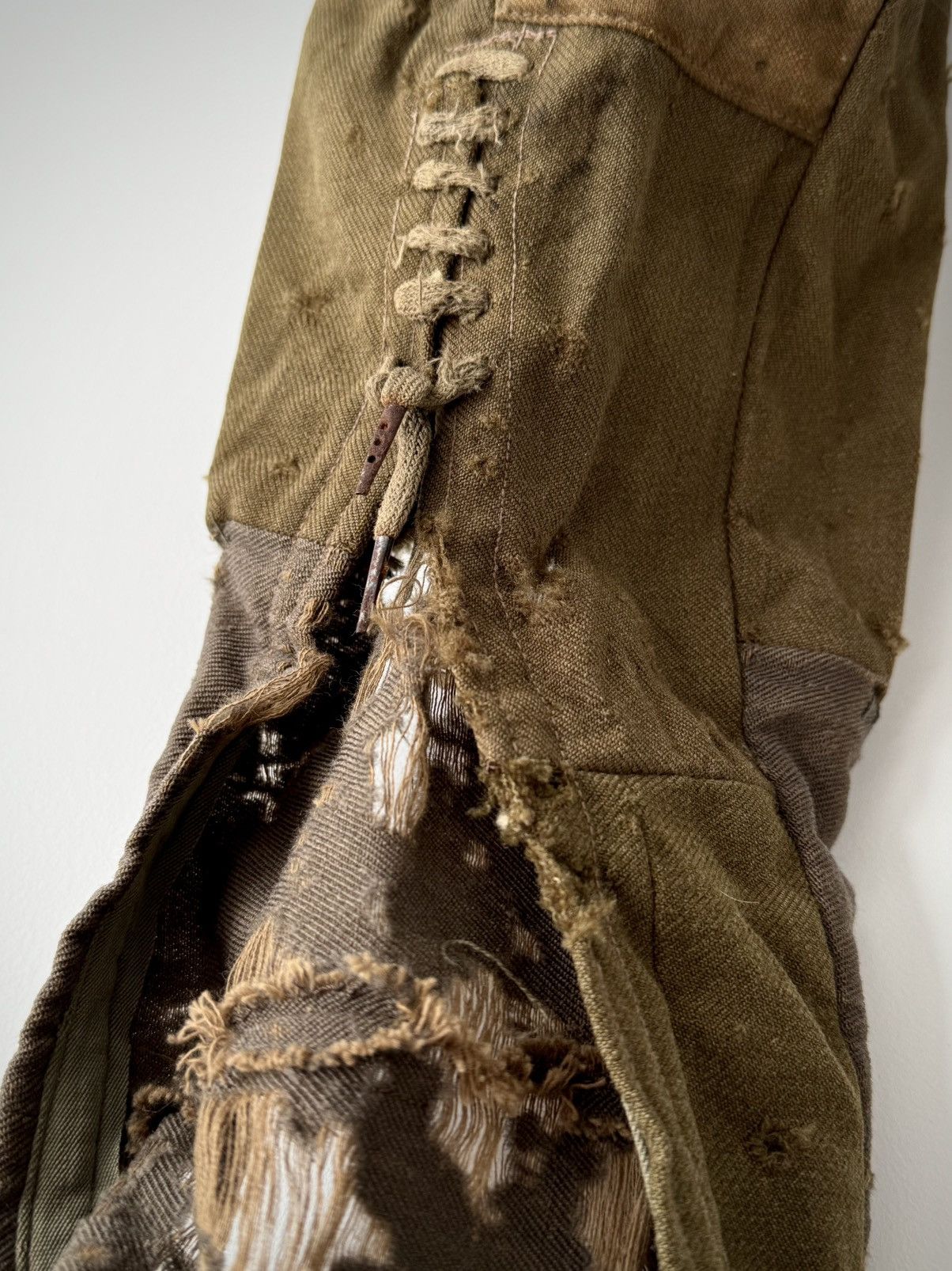 Vintage Vintage WW2 European Army Riding Boro Thrashed Breeches Size US 30 / EU 46 - 5 Thumbnail