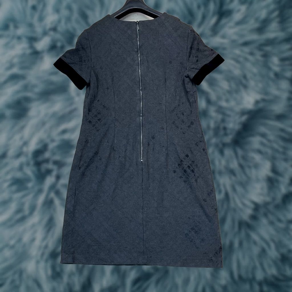 Karl Lagerfeld Karl Lagerfeld Paris Gray Black Sleeveless Tweed Mini Dress Women's Size 12 Zip Size XL / US 12-14 / IT 48-50 - 1 Thumbnail