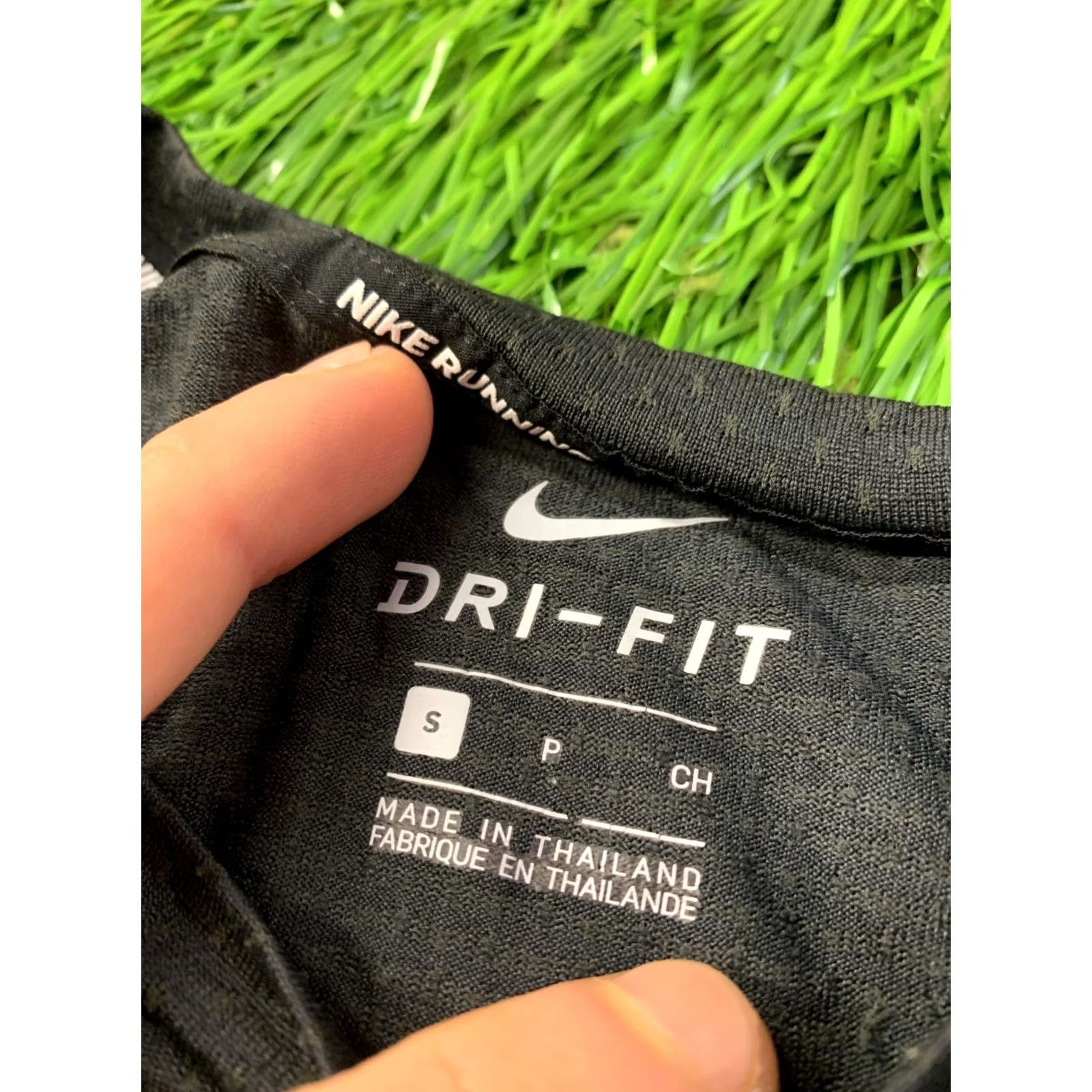 Nike Nike Running Dri-Fit Original 2018 Men Shirt Jersey T-Shirt Size S Black Short Sleeve Crew Neck Jersey 100% Polyester Size US S / EU 44-46 / 1 - 5 Thumbnail