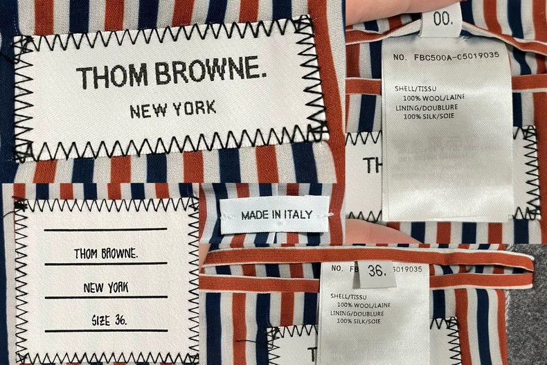 Thom Browne Thom Browne Coat, windbreaker 2503-Nextarrow Size XXS / US 00 / IT 34 - 2 Thumbnail