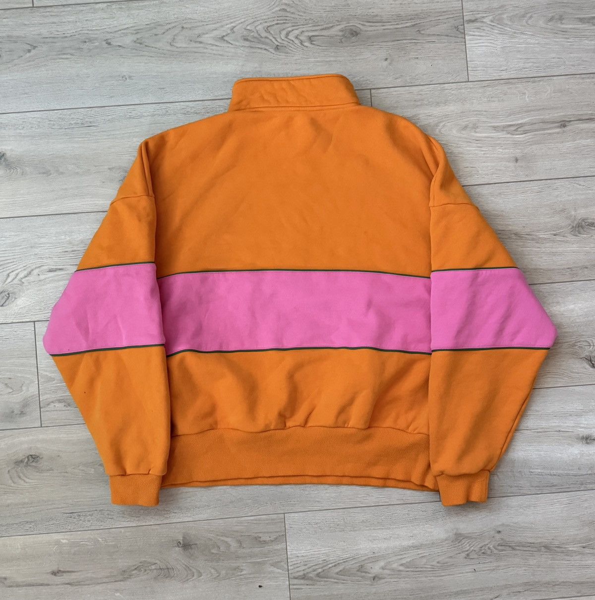 Vintage Orange - Pink - Green Half Zip Size US XL / EU 56 / 4 - 3 Thumbnail