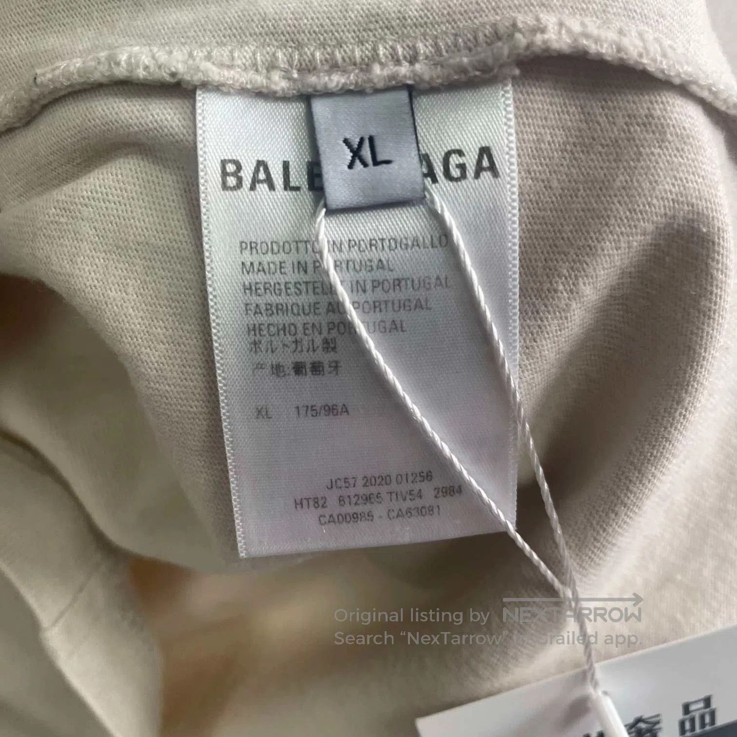 Balenciaga balenciaga printed short sleeve t. Size US XL / EU 56 / 4 - 4 Thumbnail
