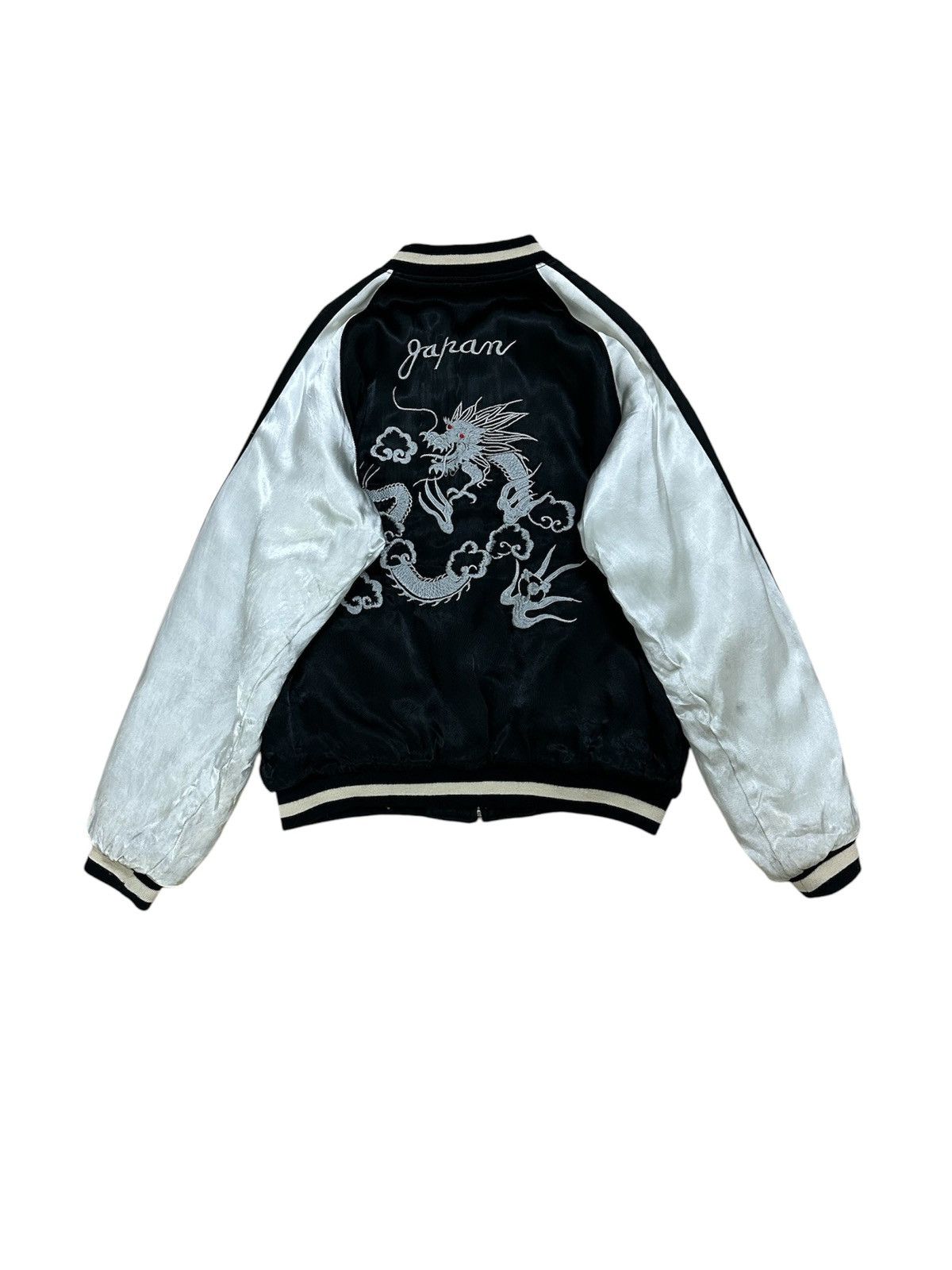 Beauty Beast × Japanese Brand Pearl Diver Bright Co Ltd Dragon Reversible Sukajan Jacket Size US M / EU 48-50 / 2 - 2 Thumbnail