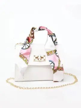 Homemade Bag Scarf Mini Chain Single Shoulder bag Size ONE SIZE - 1 Thumbnail