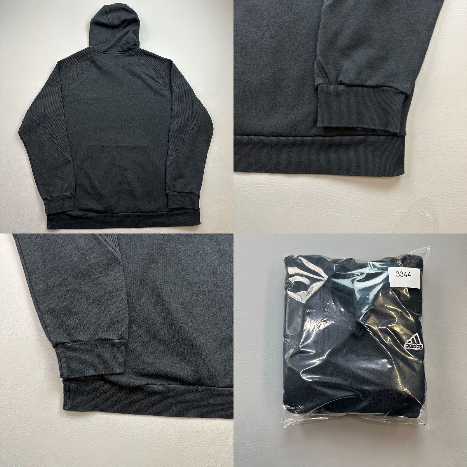 Adidas Adidas Hoodie Mens XL Black Pullover Sweatshirt Outdoor Activewear Size US XL / EU 56 / 4 - 9 Thumbnail