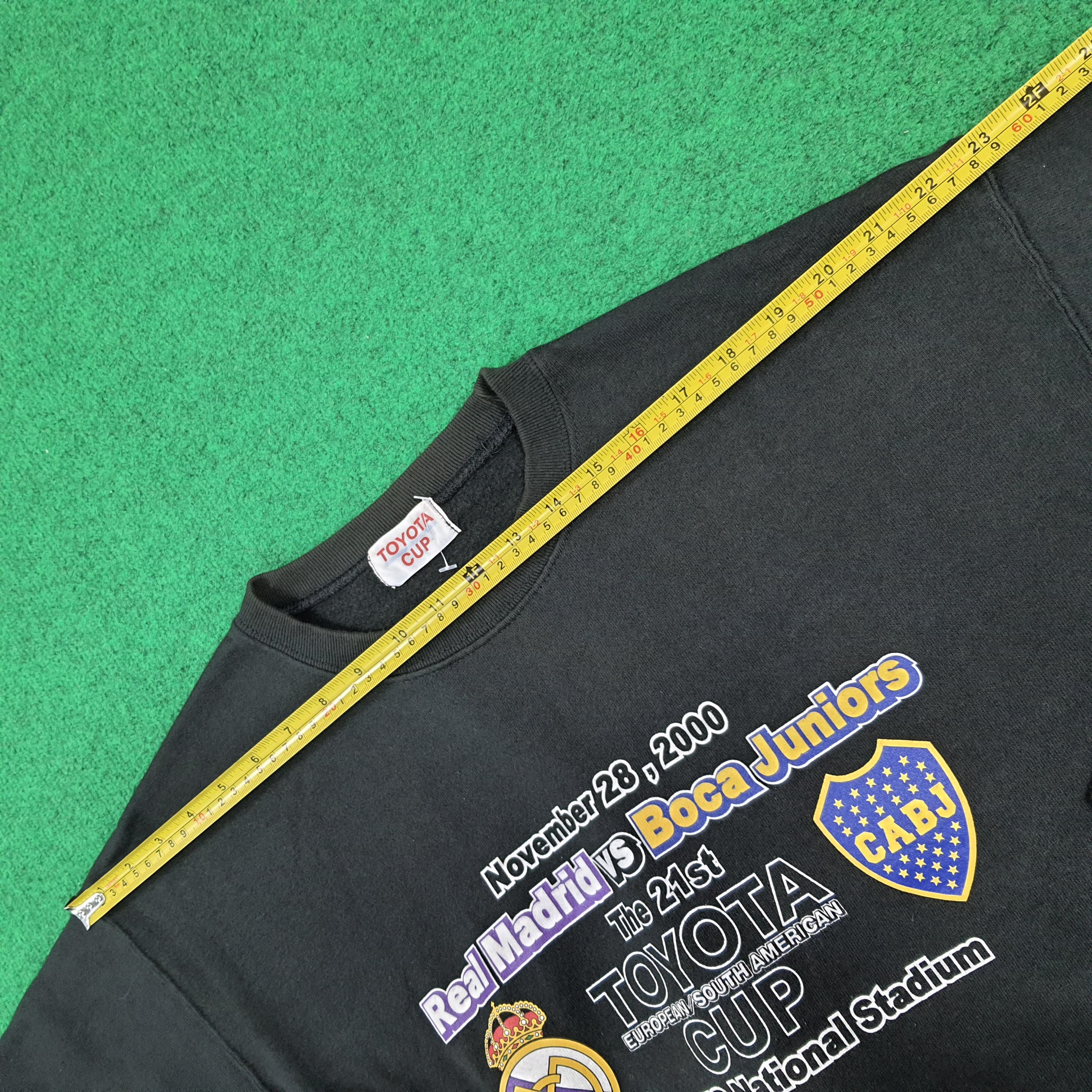 Japanese Brand Vintage Toyota Cup 2000 Tokyo National Sweatshirt C302N6 Size US L / EU 52-54 / 3 - 7 Thumbnail