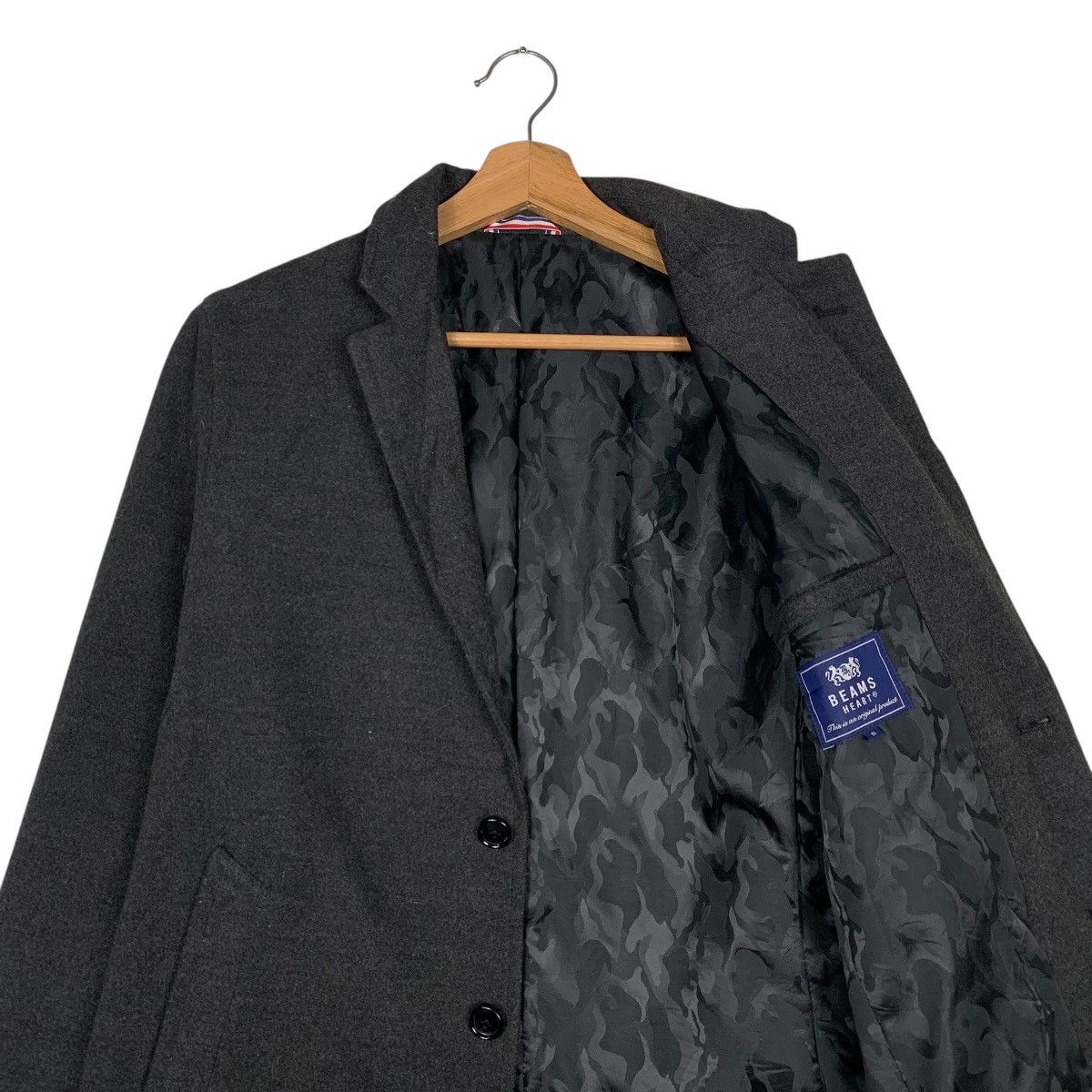 Beams Plus Beams Heart Black Coat Size US S / EU 44-46 / 1 - 10 Thumbnail