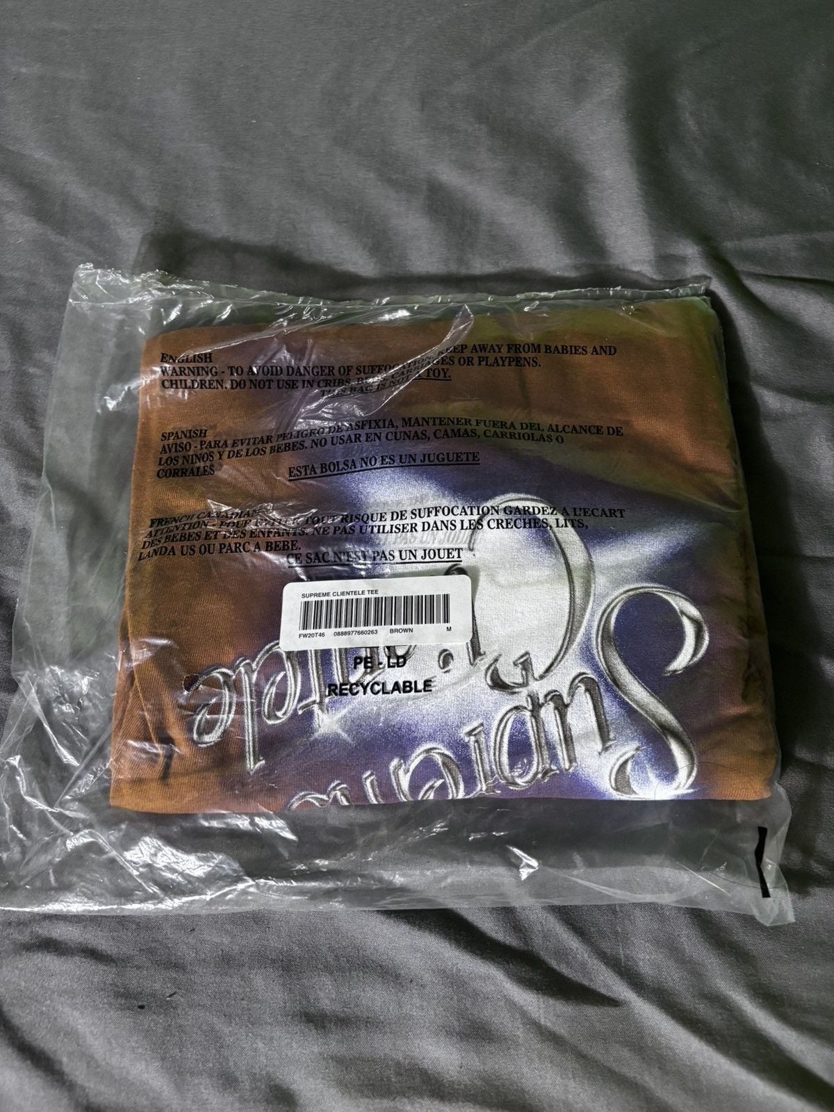 Hypebeast SUPREME CLIENTELE TEE Size US M / EU 48-50 / 2 - 5 Thumbnail
