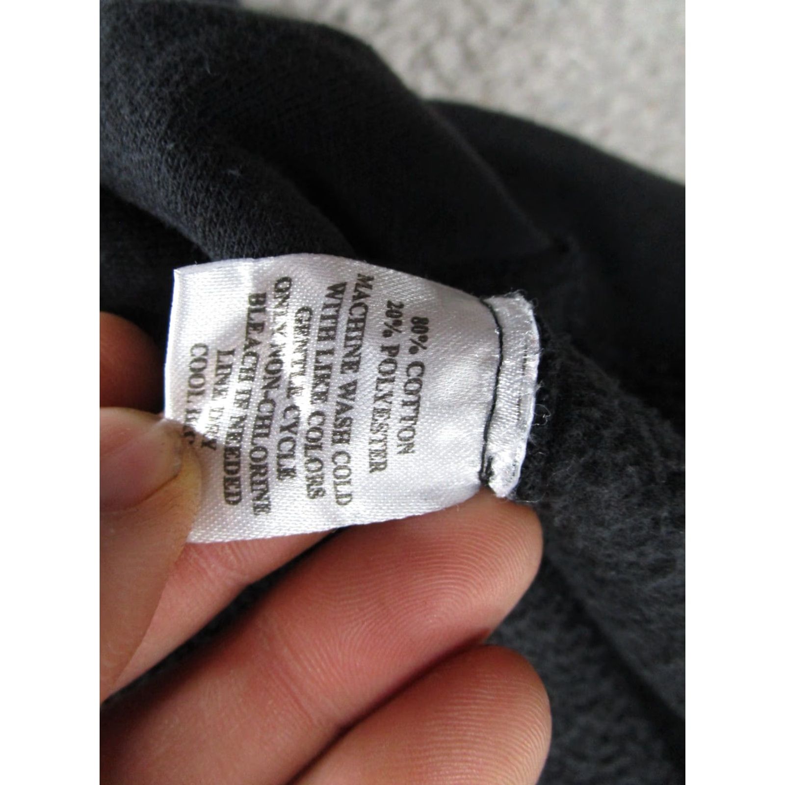 Vintage VTG MV Sport Sweatshirt Mens XL Black Pro Wave Heavy Pullover Long Sleeve All Seasons Hooded Sports Christmas 90s Mens Size US XL / EU 56 / 4 - 4 Thumbnail