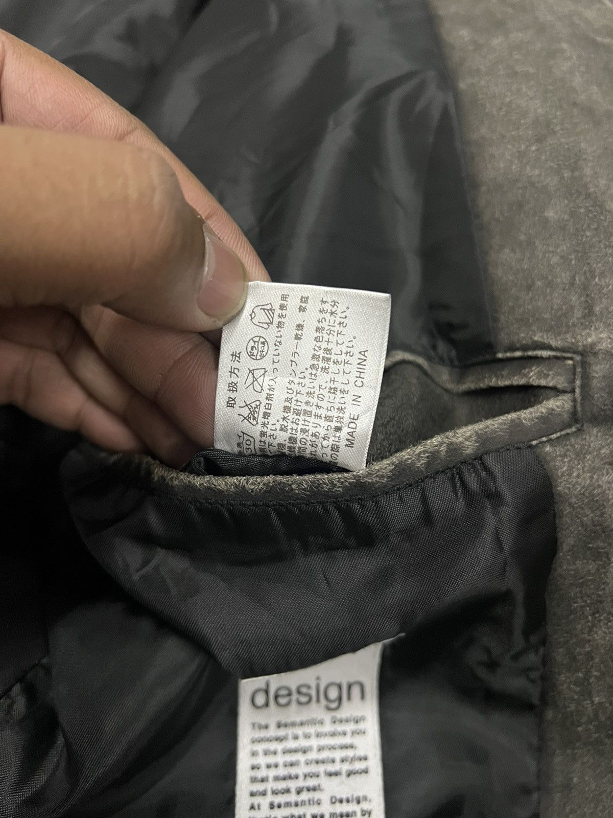 semanticdesign Vintage Y2K Semantic Design Leather Suede Jacket Size US M / EU 48-50 / 2 - 12 Thumbnail